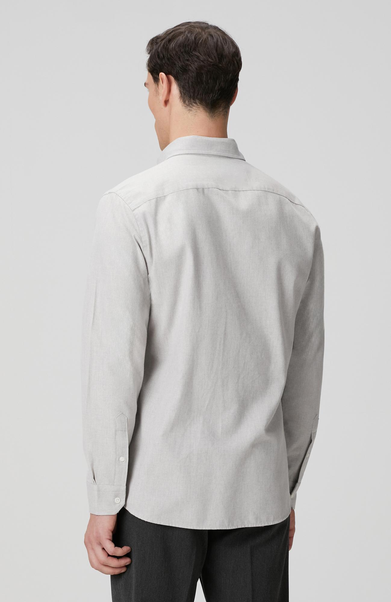 Network Erkek Taş Flanel Cotton Gömlek