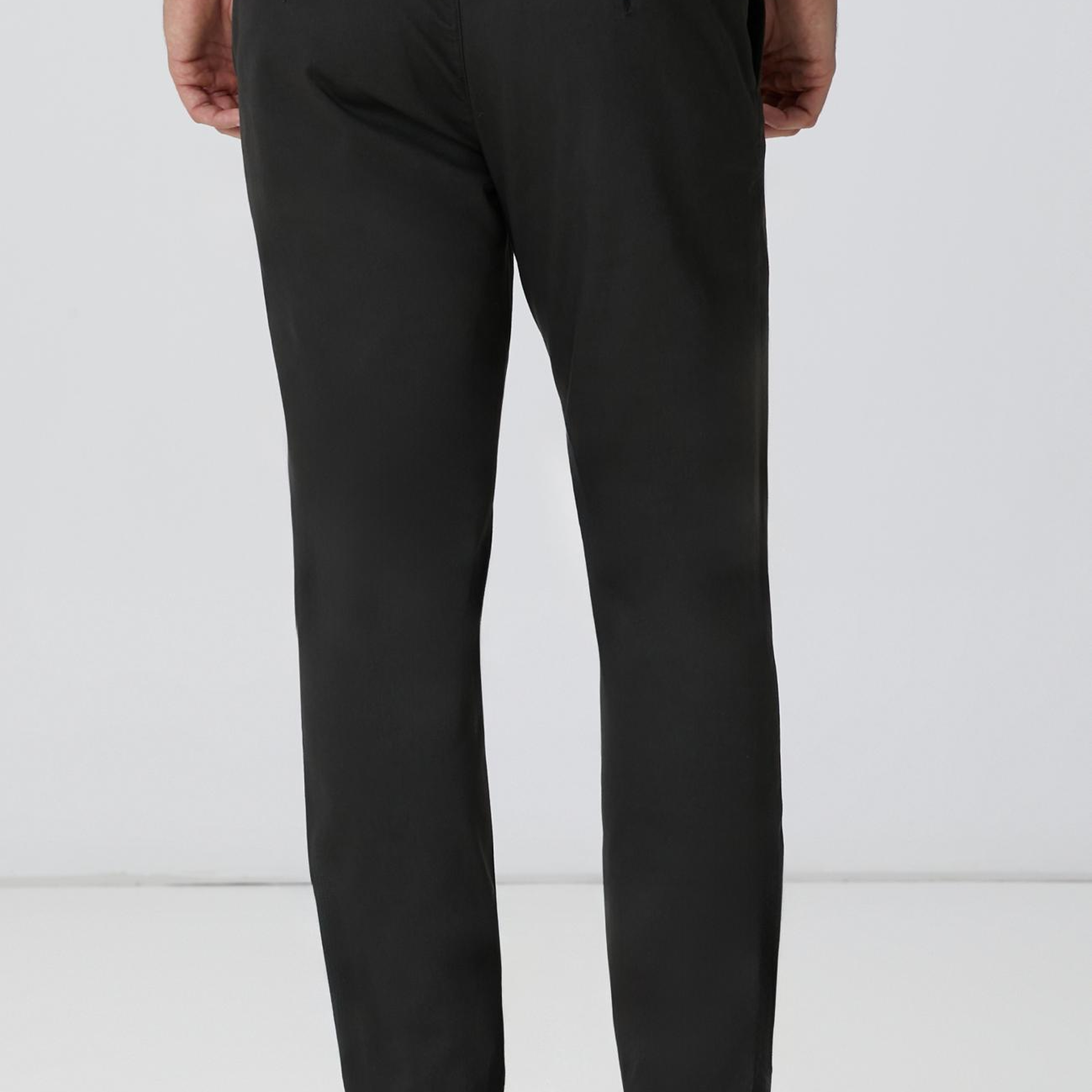 Network Erkek Antrasit Sepet Örgü Desenli Chino Pantolon