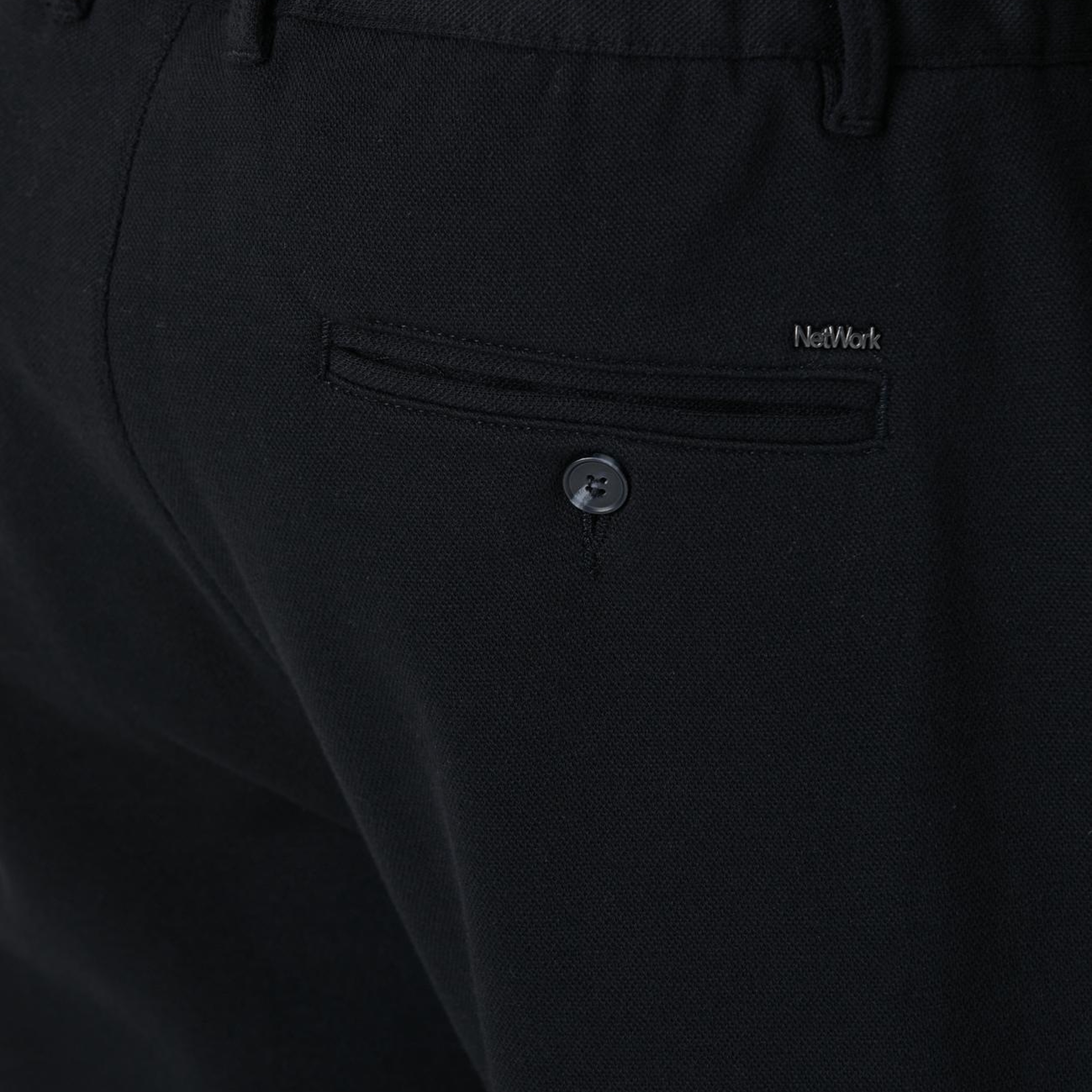 Network Erkek Siyah Jogger Pantolon
