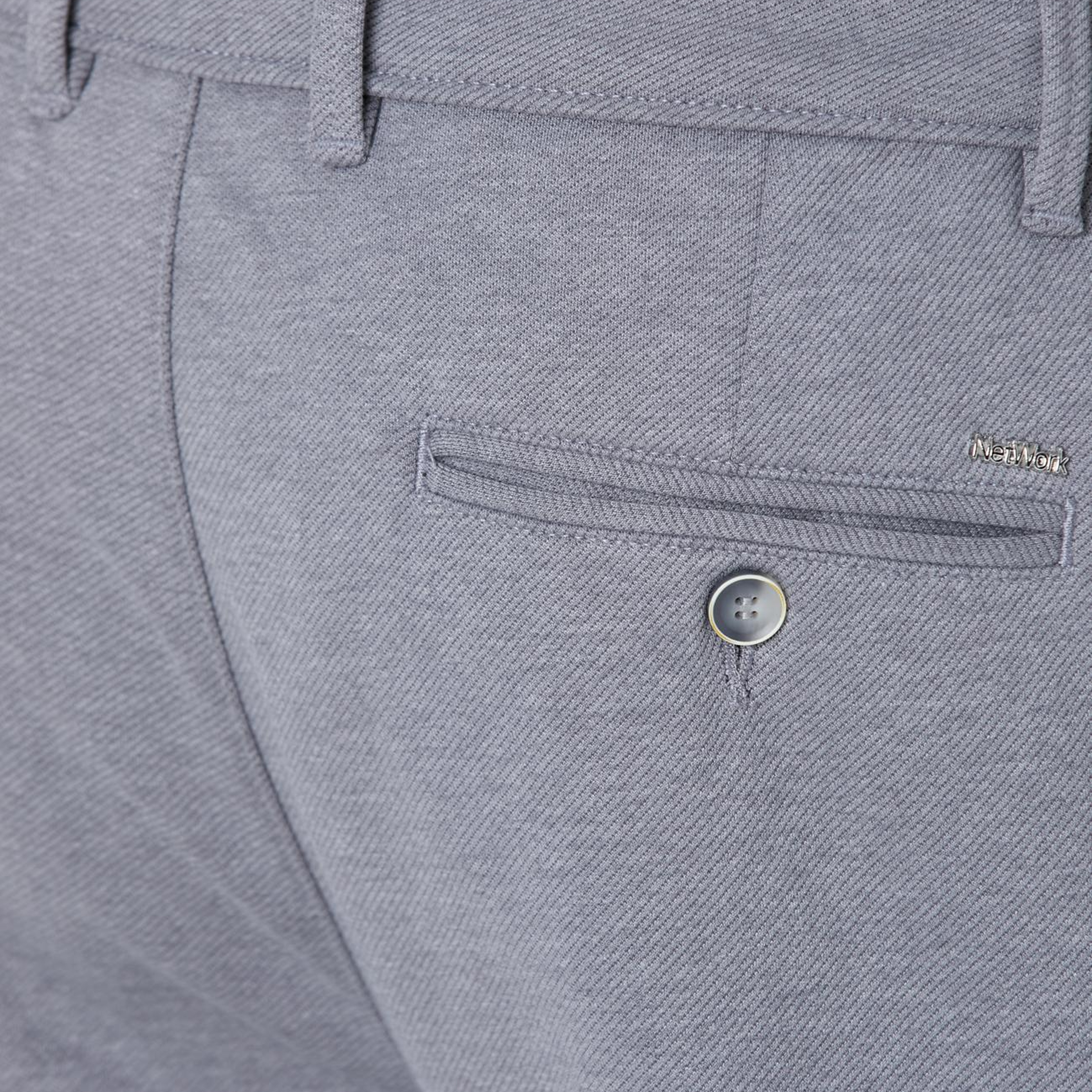 Network Erkek Gri Pantolon