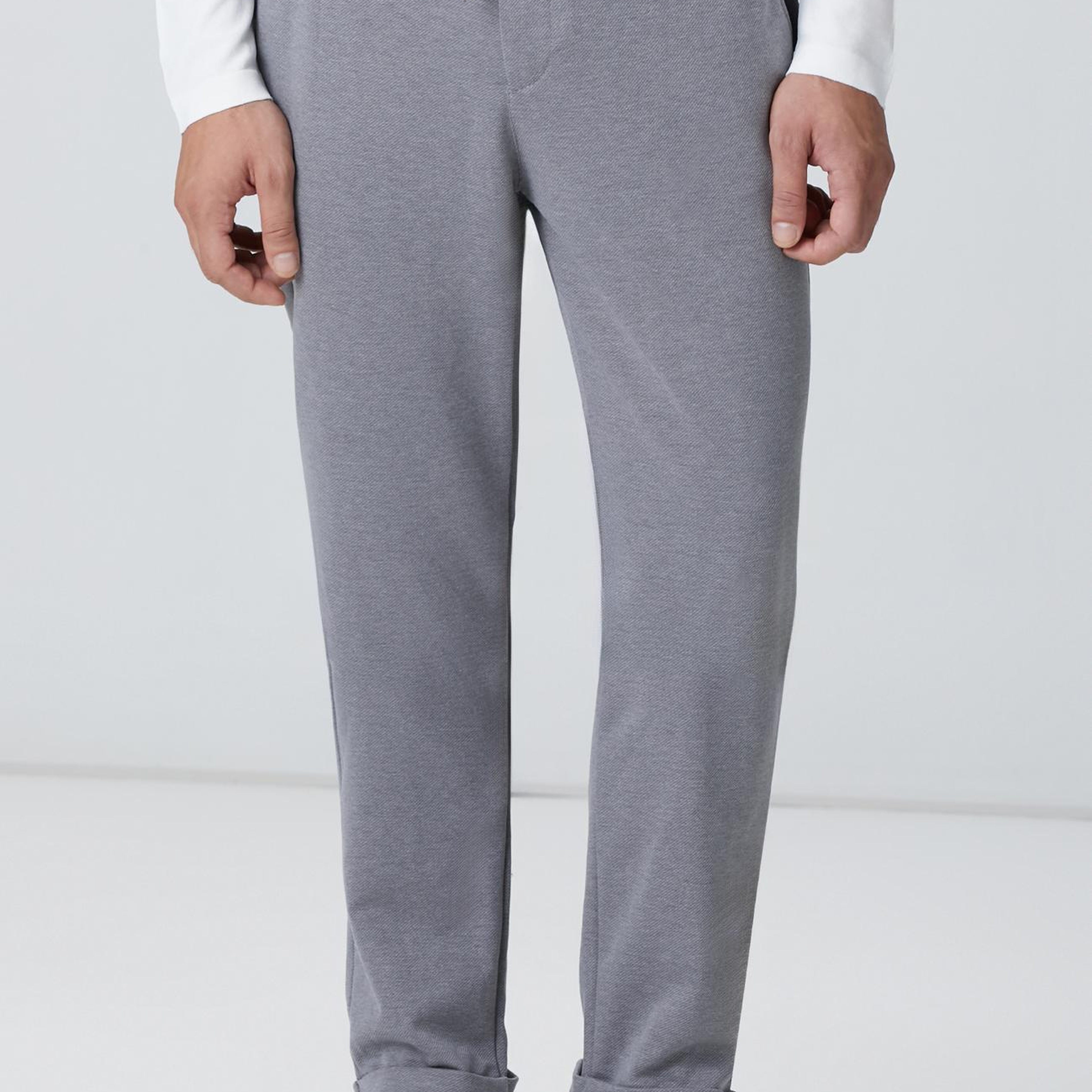 Network Erkek Gri Pantolon