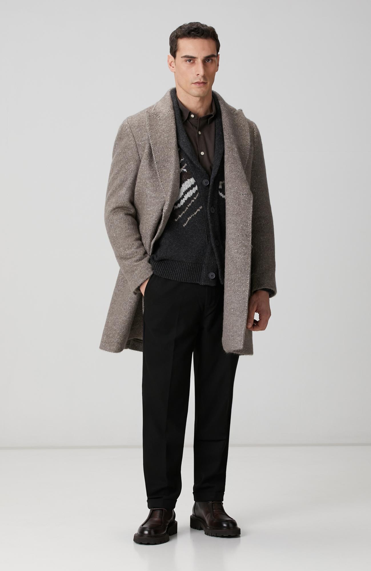 Network Erkek Siyah Dokuma Pantolon