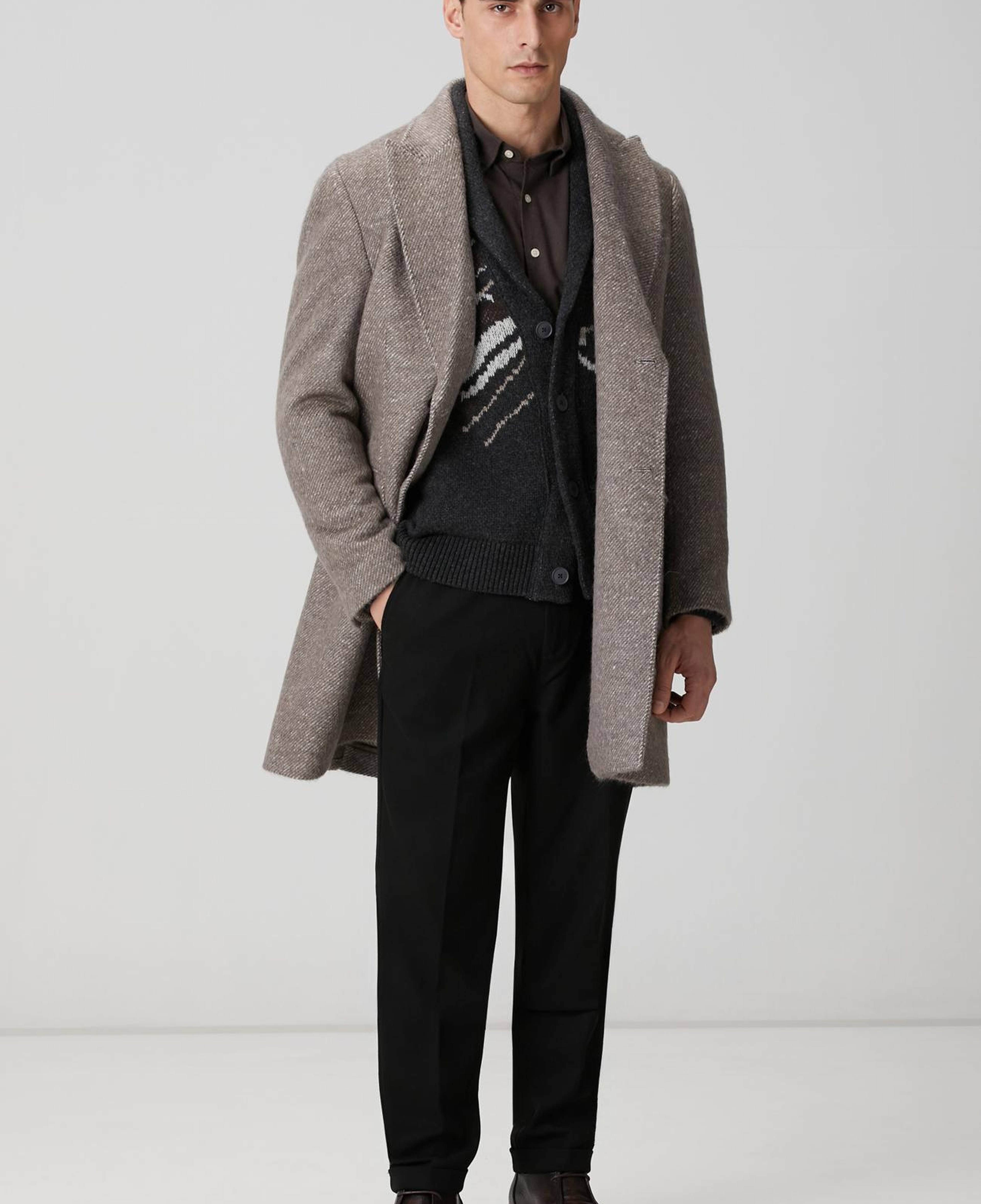 Network Erkek Siyah Dokuma Pantolon