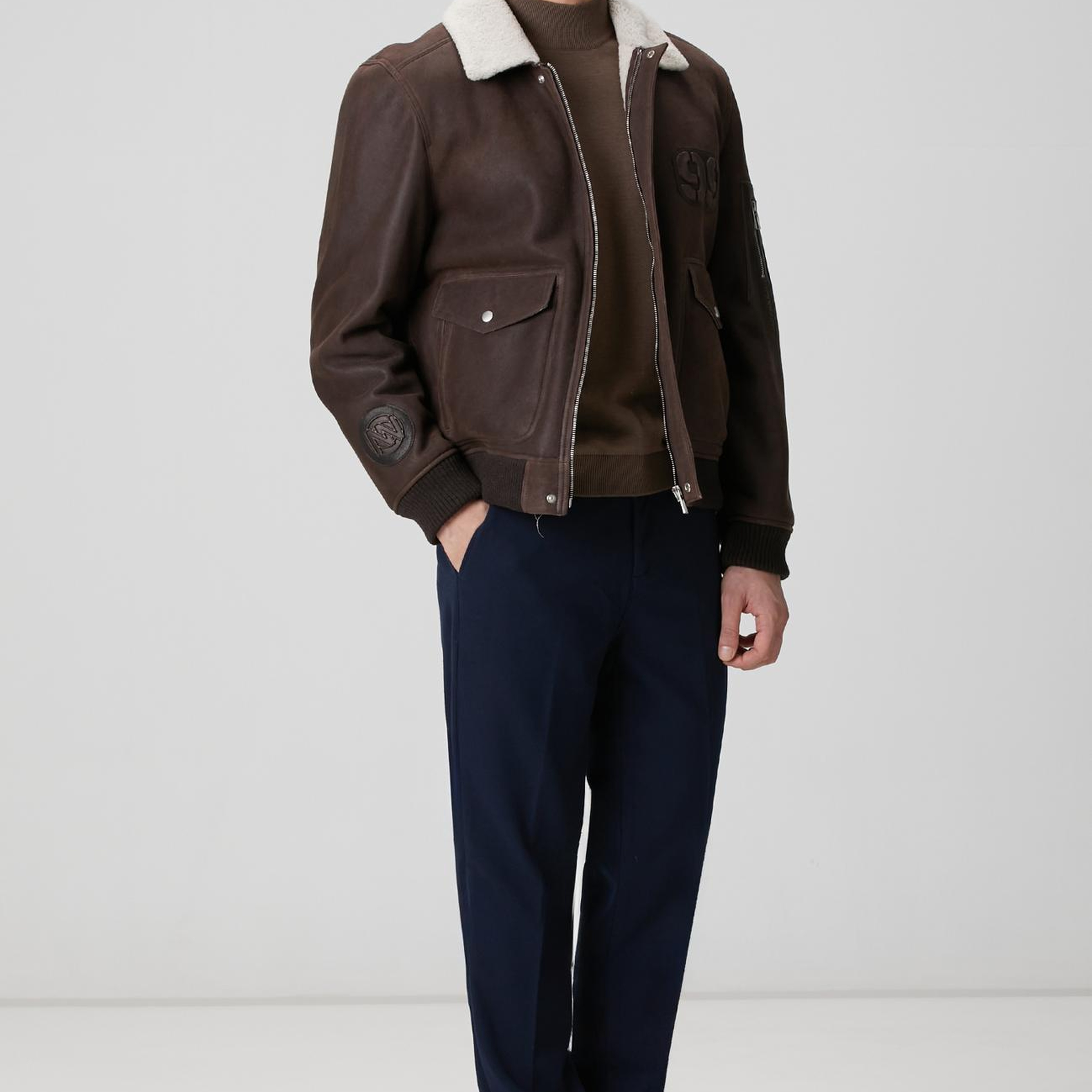 Network Erkek Lacivert Dokuma Pantolon