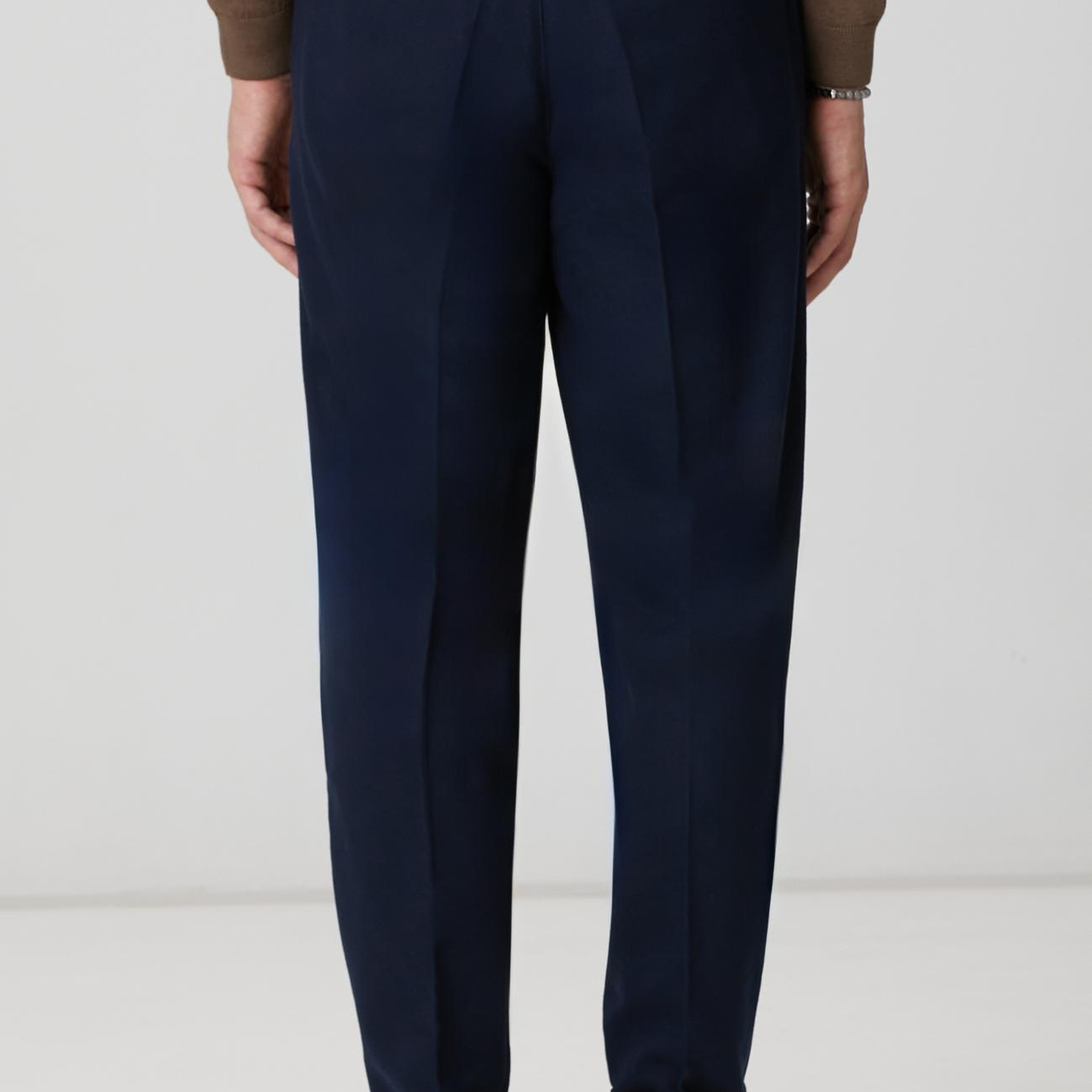 Network Erkek Lacivert Dokuma Pantolon