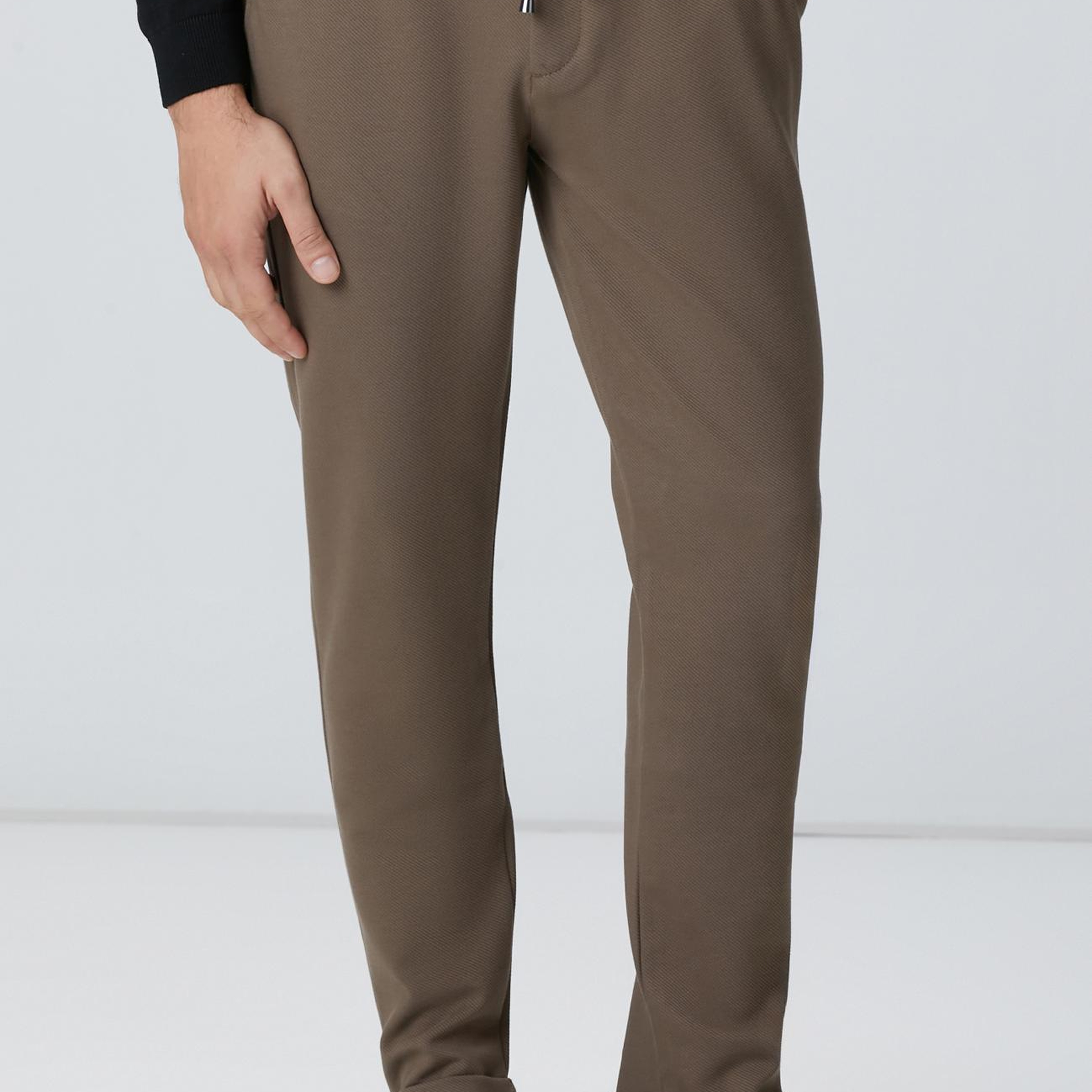 Network Erkek Kahverengi Jogger Pantolon