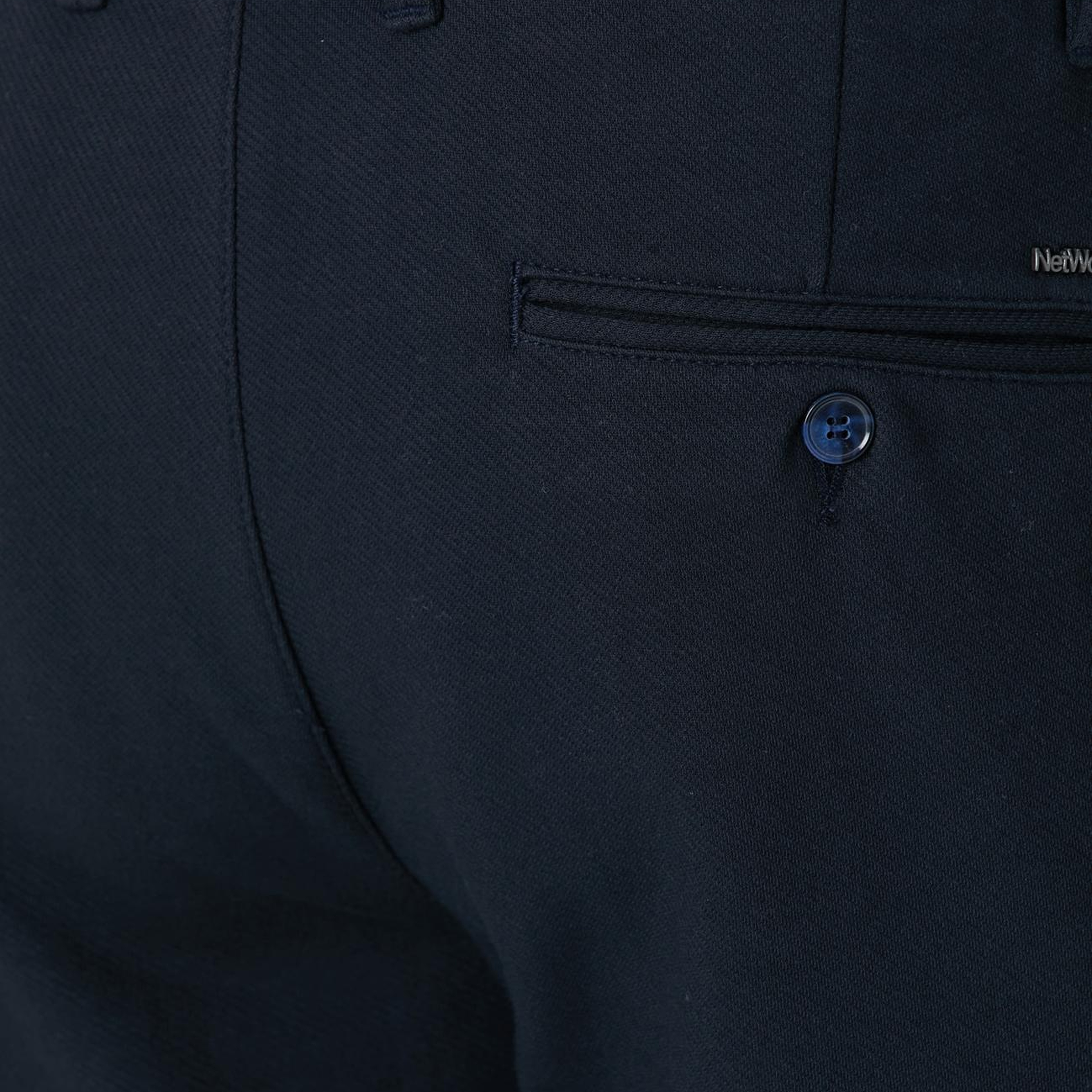 Network Erkek Lacivert Örme Pantolon