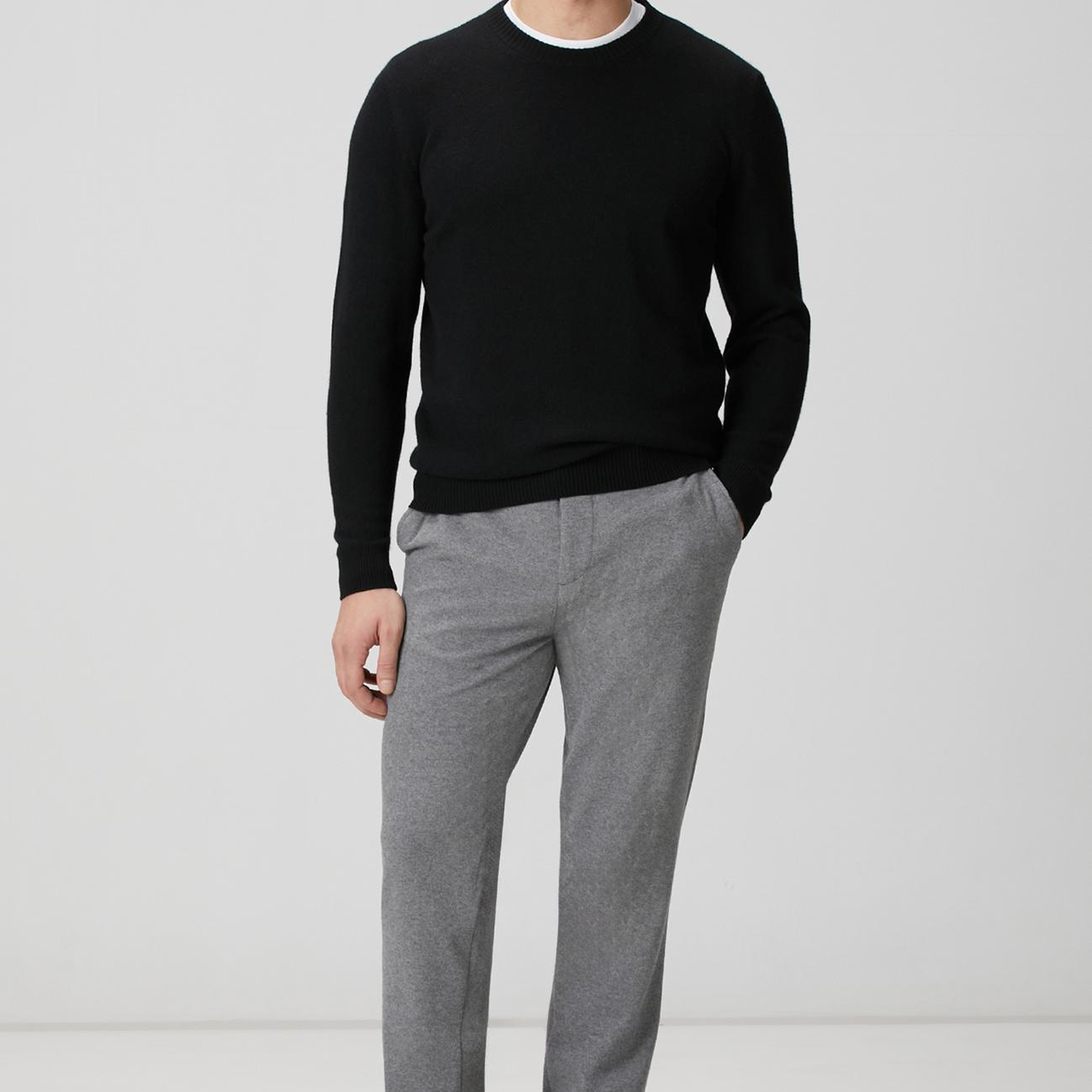 Network Erkek Gri Jogger Pantolon