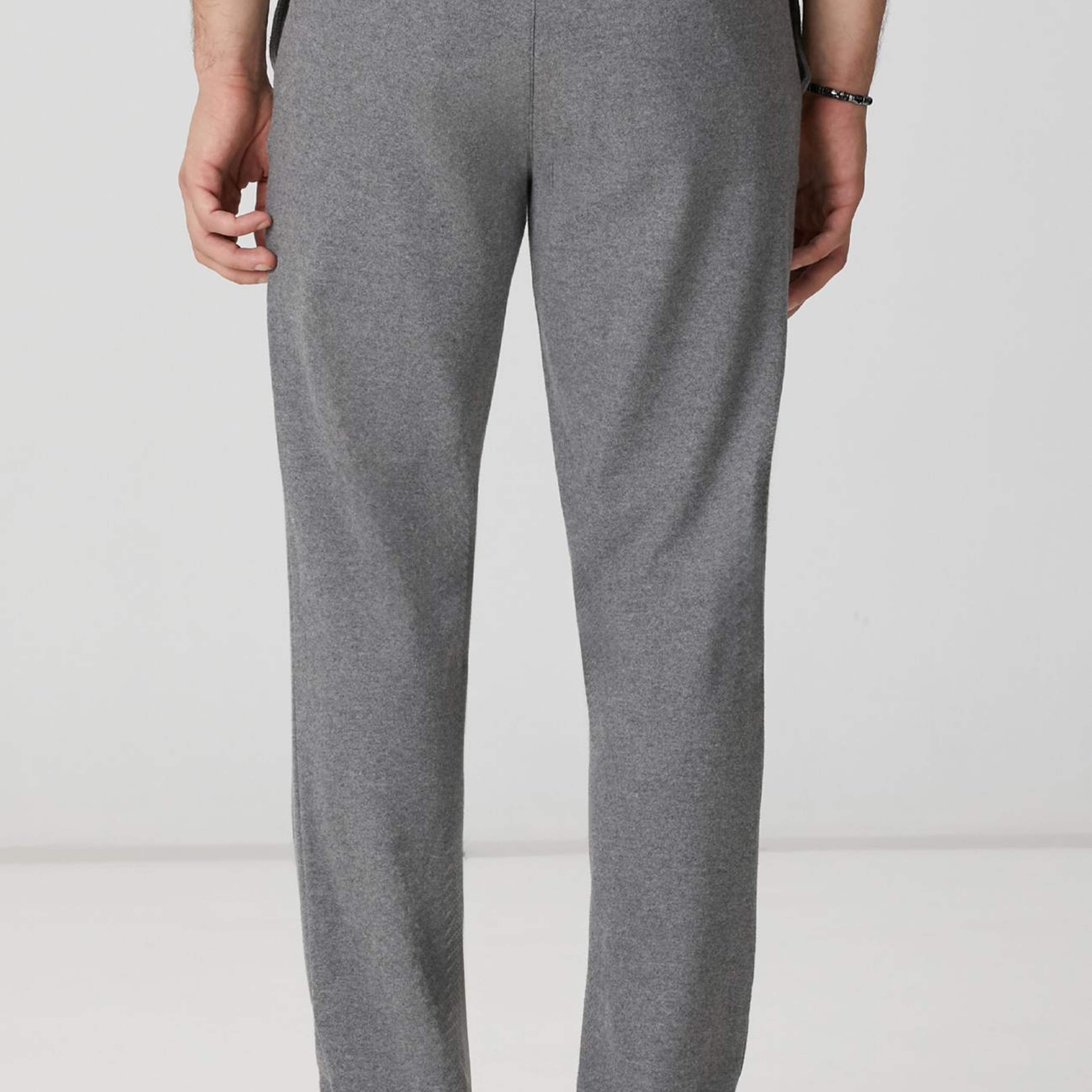 Network Erkek Gri Jogger Pantolon