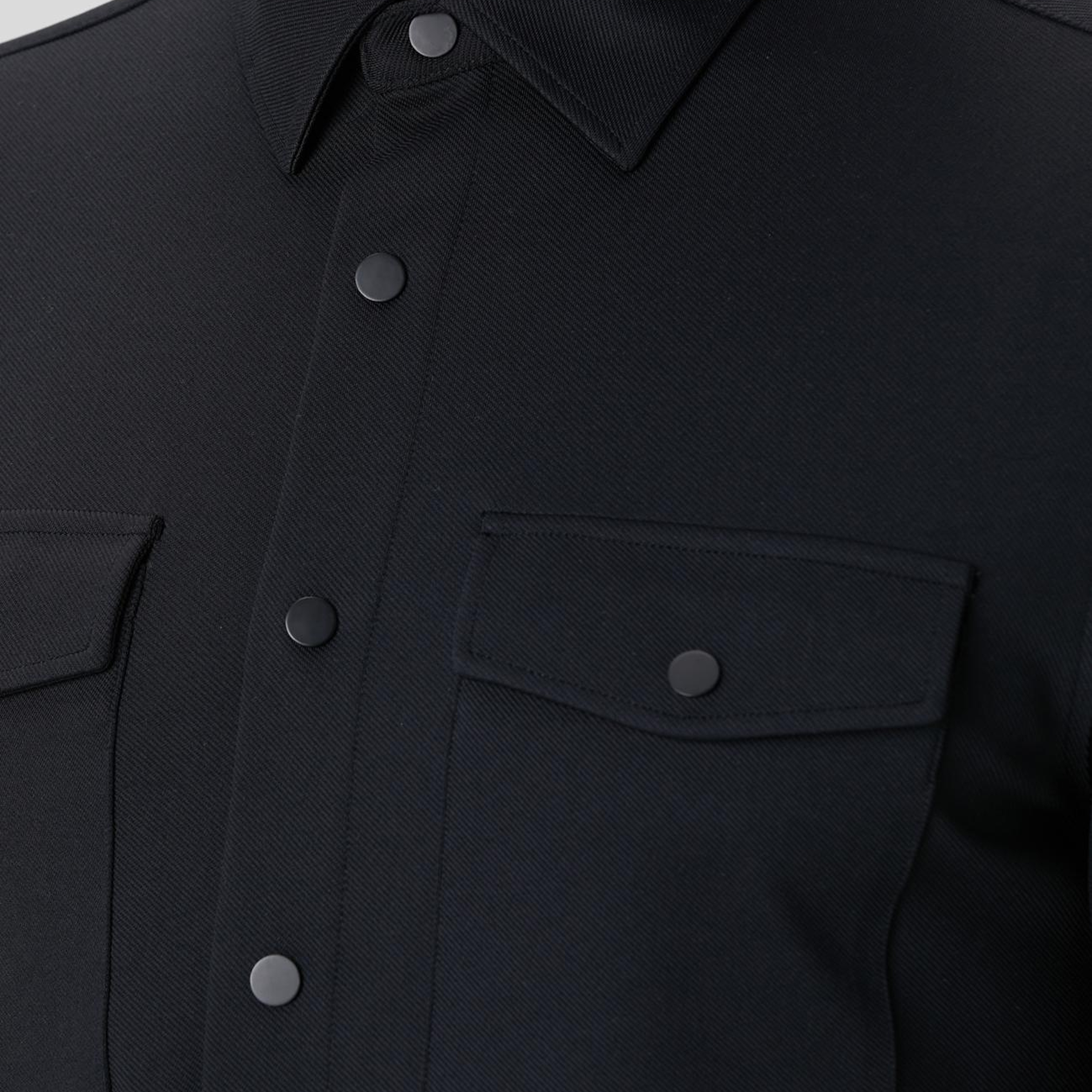 Network Erkek Siyah Dış Gömlek