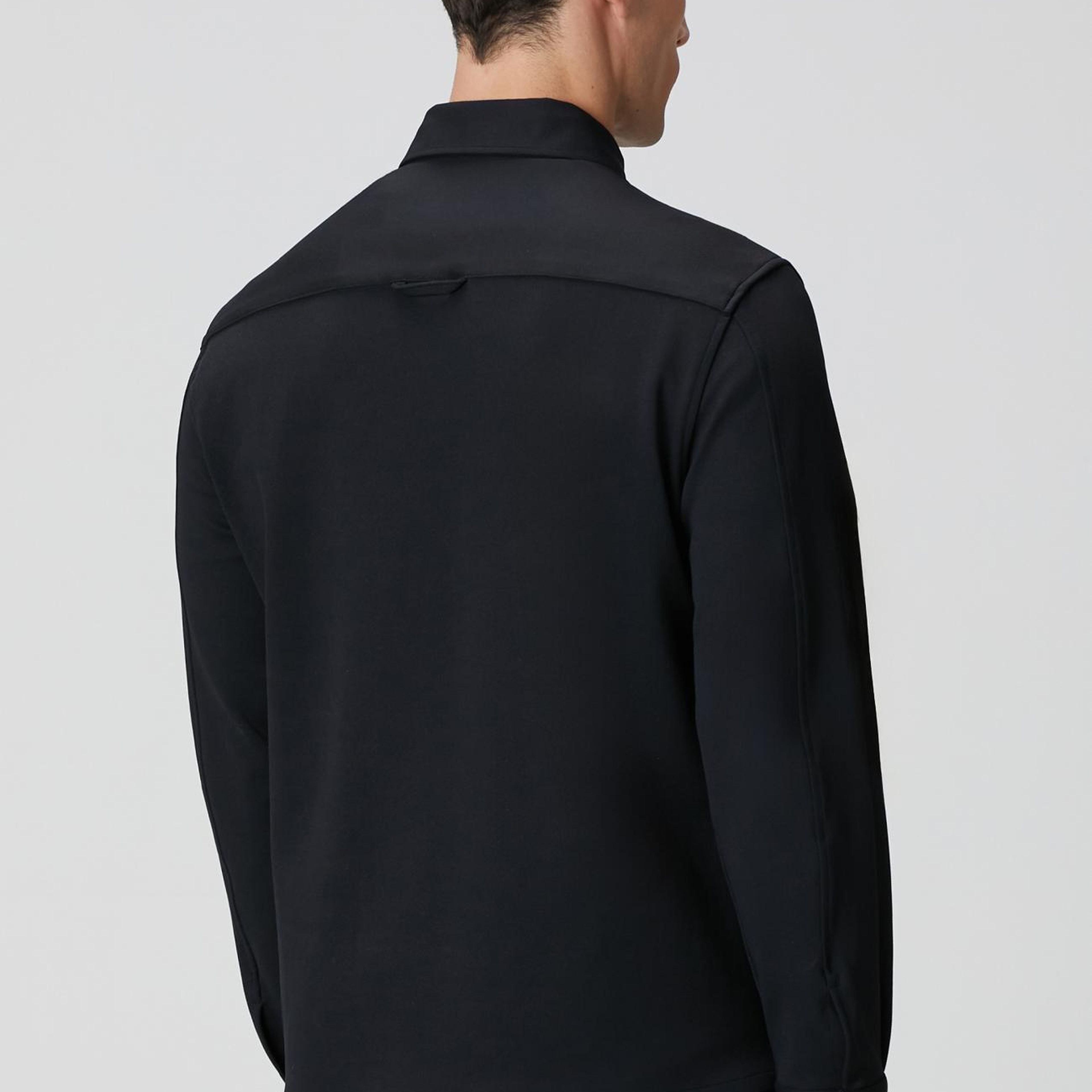 Network Erkek Siyah Dış Gömlek