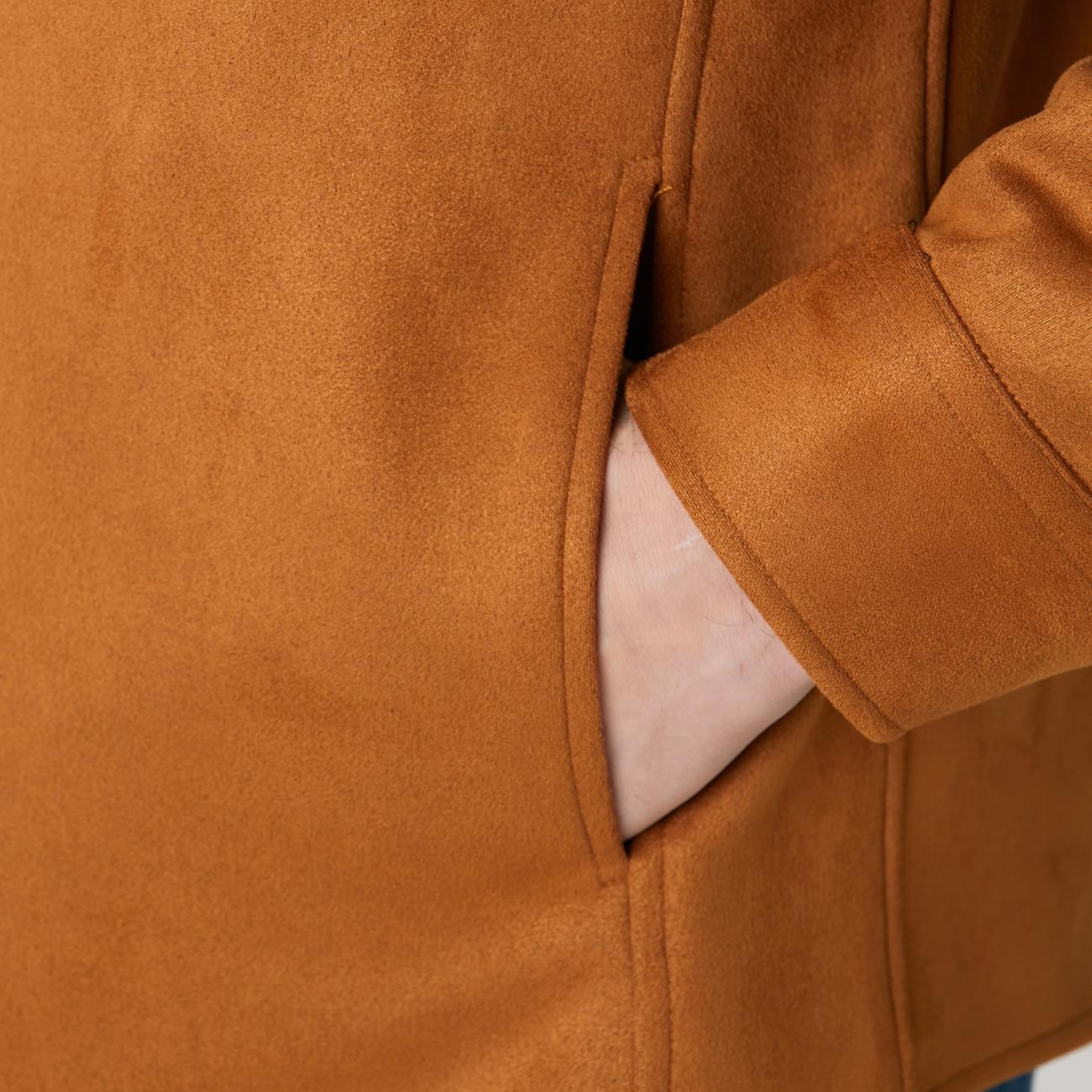 Network Erkek Camel Dış Gömlek