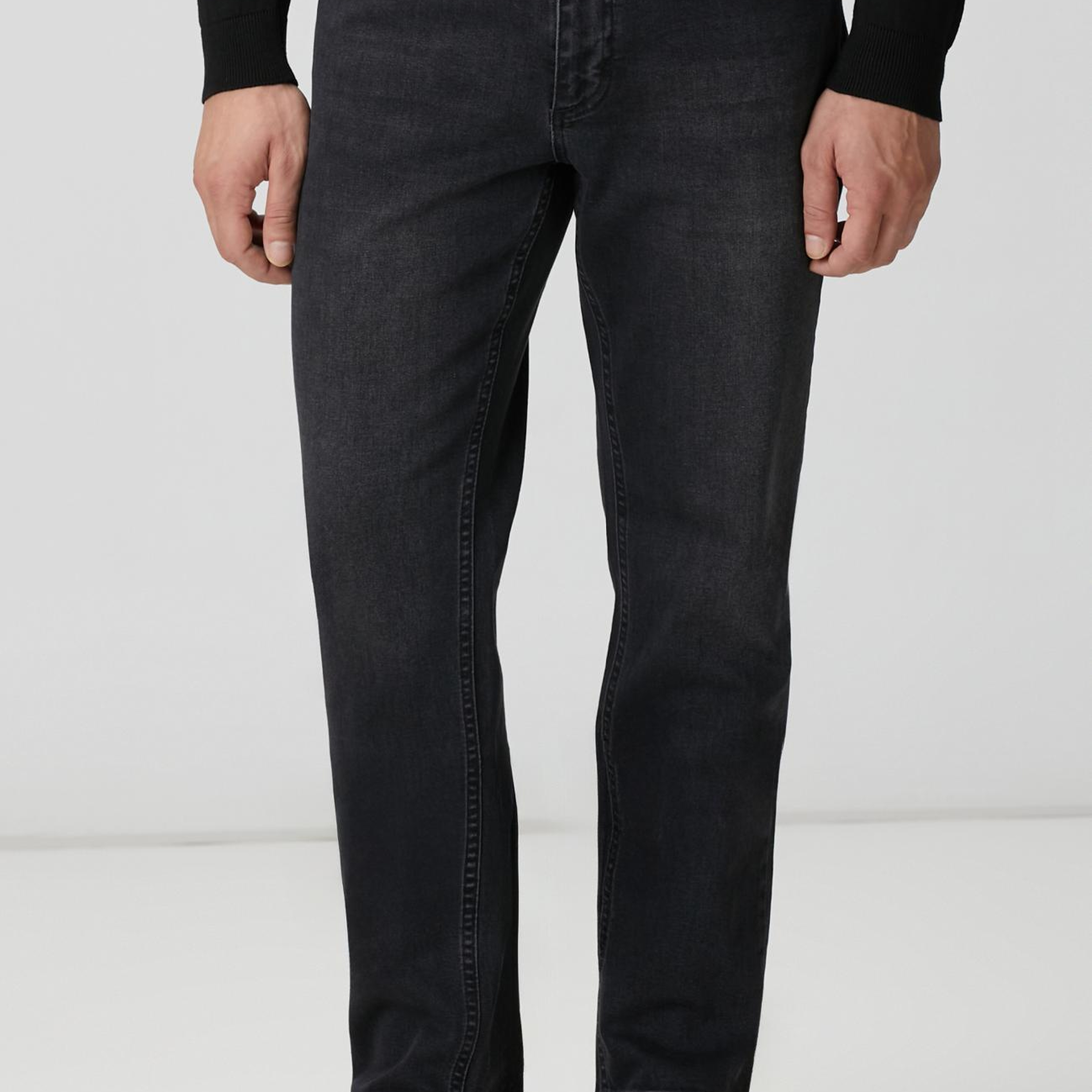 Network Erkek Antrasit Denim Pantolon