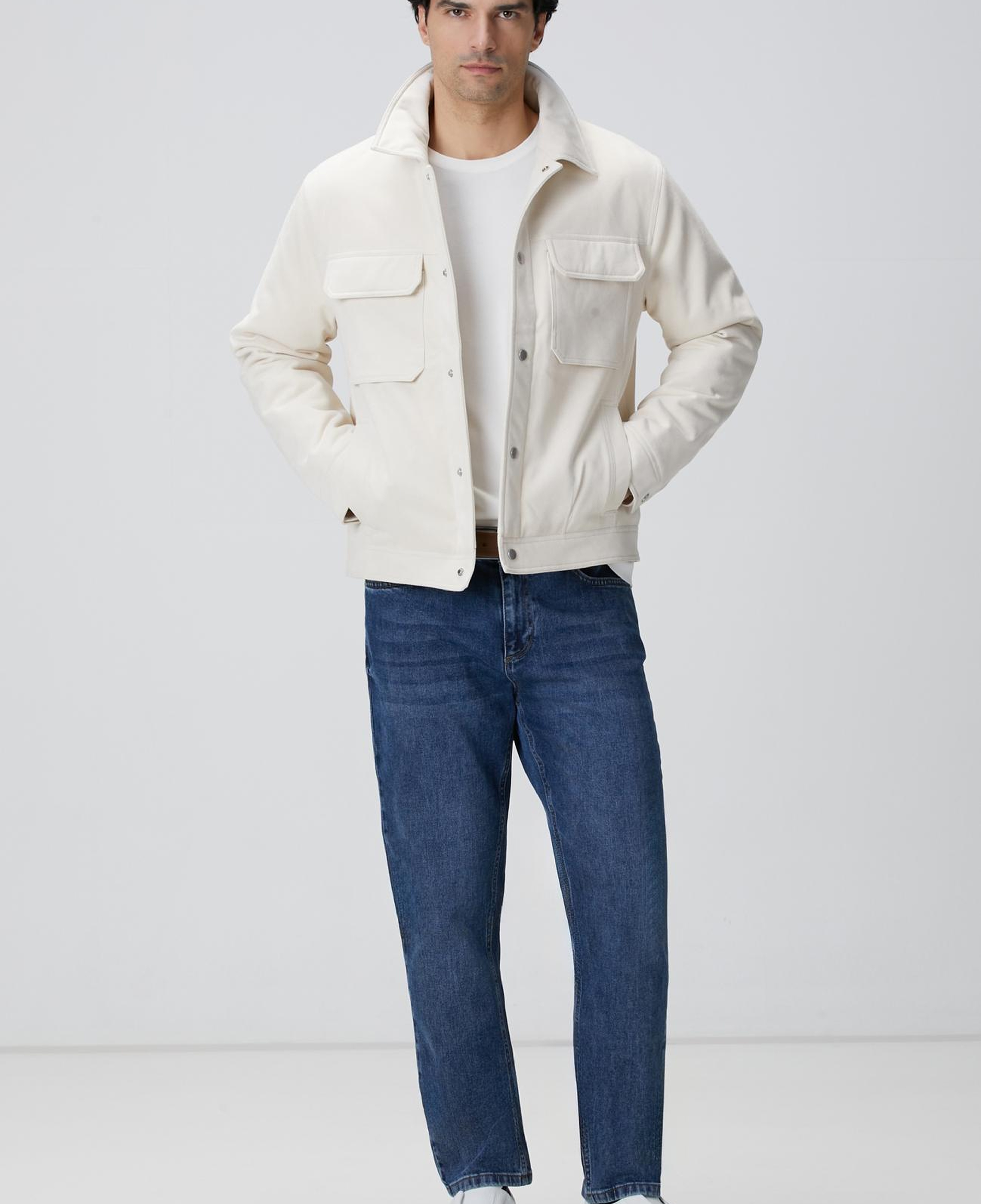 Network Erkek Lacivert Denim Pantolon