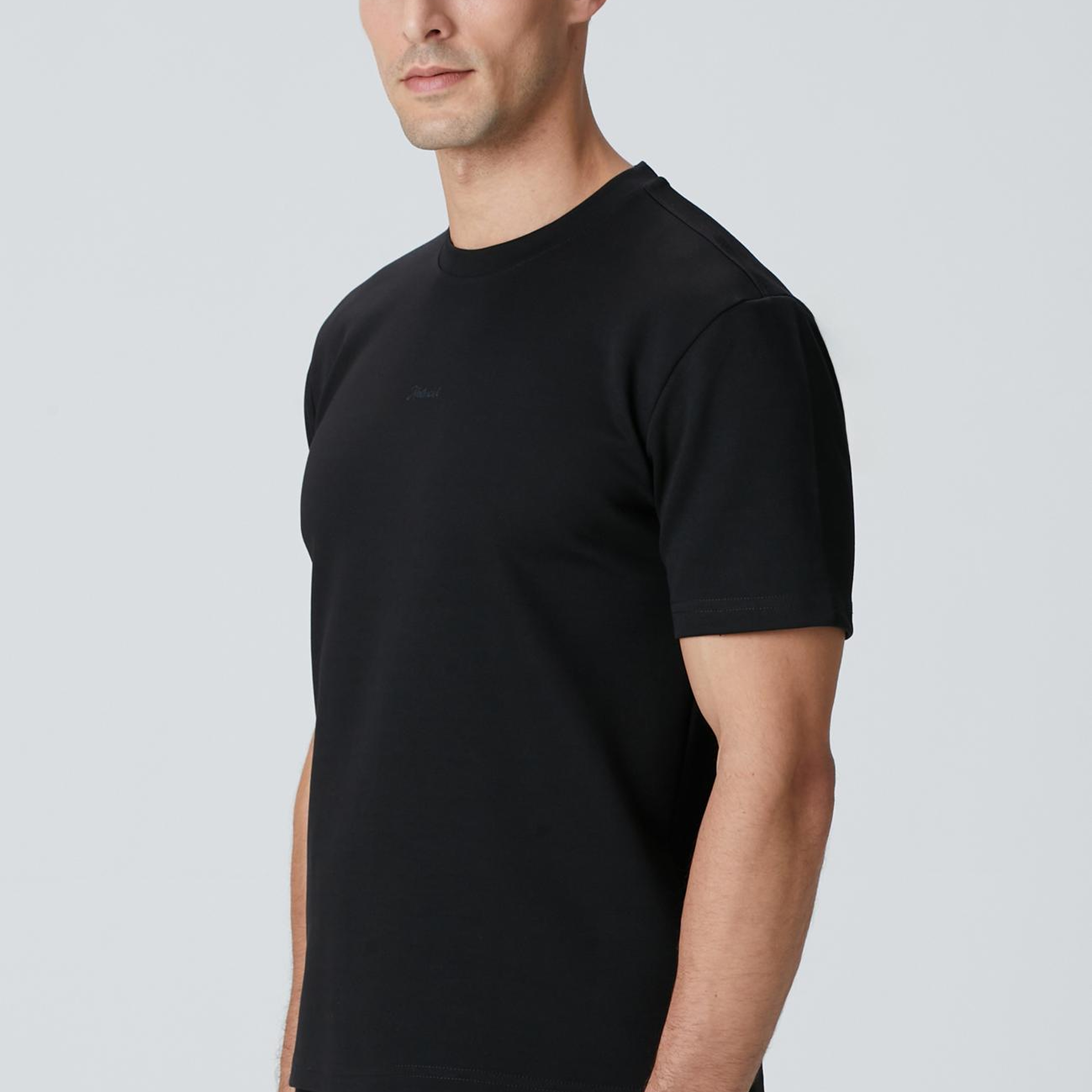 Network Erkek Siyah  Baskılı Sweatshirt