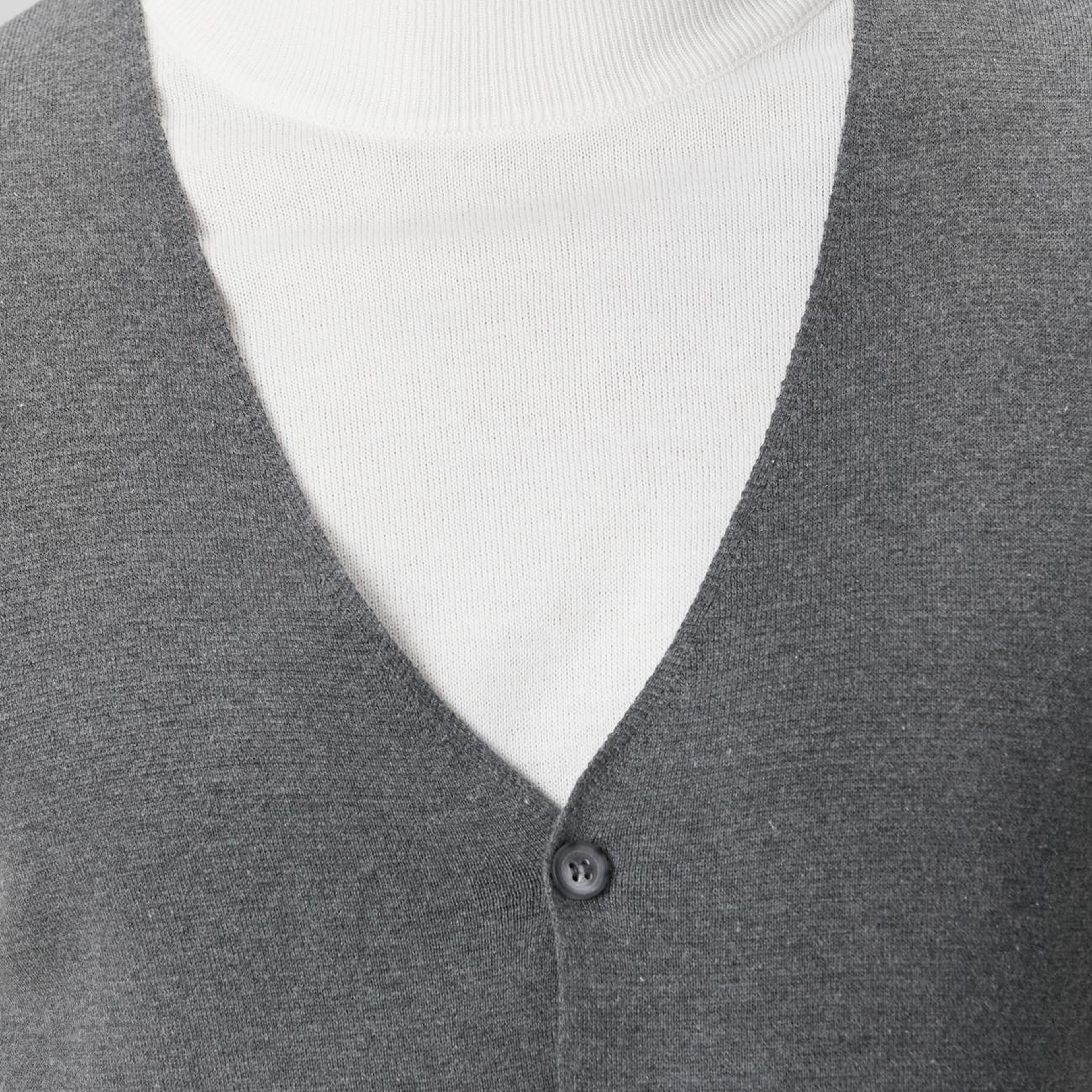 Network Erkek Antrasit Triko Yelek