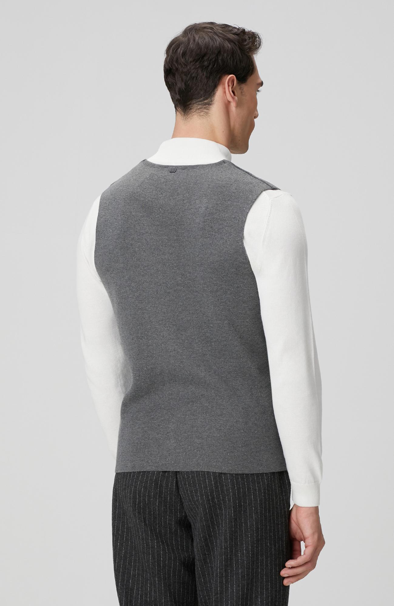 Network Erkek Antrasit Triko Yelek