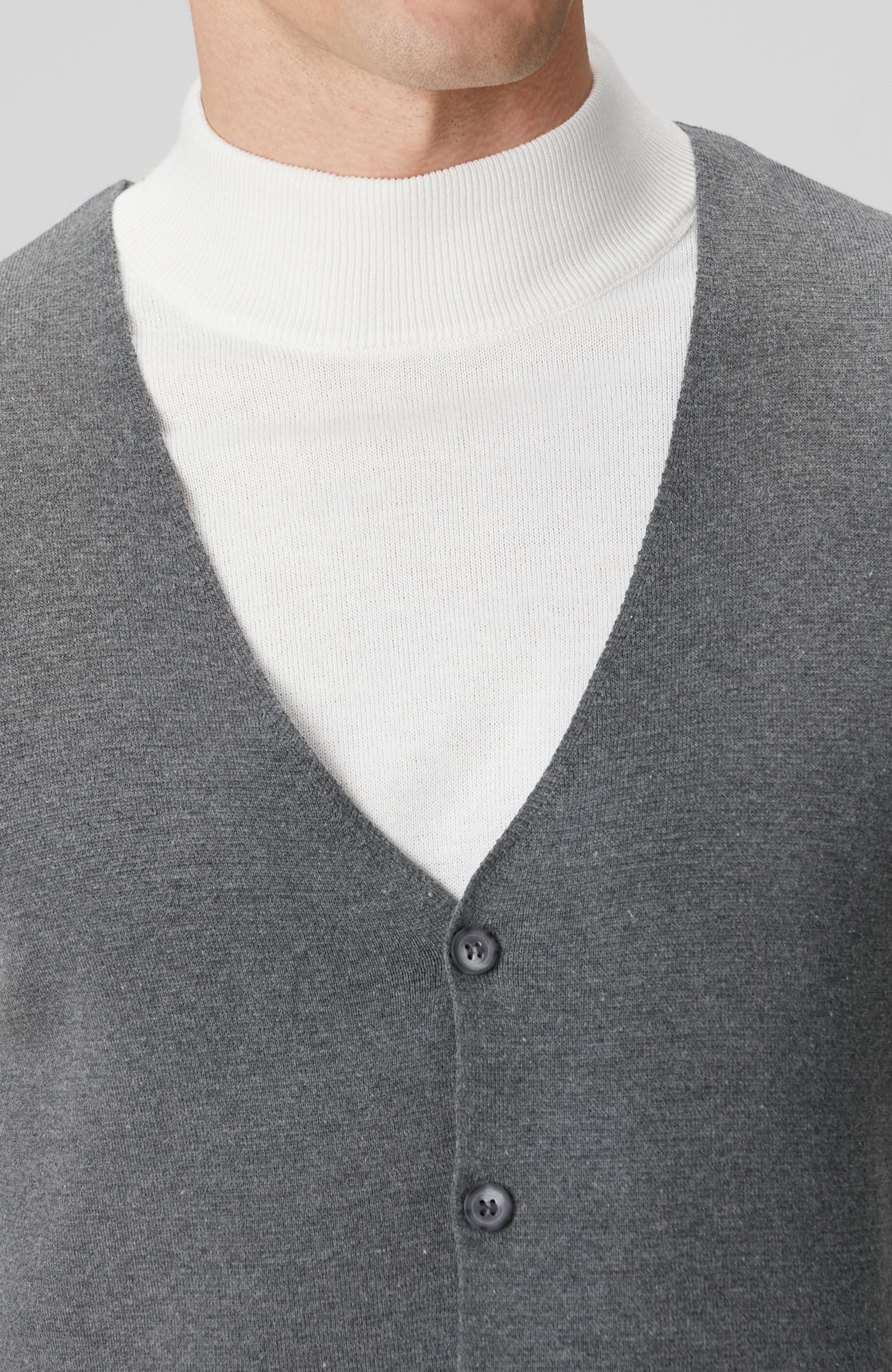 Network Erkek Antrasit Triko Yelek