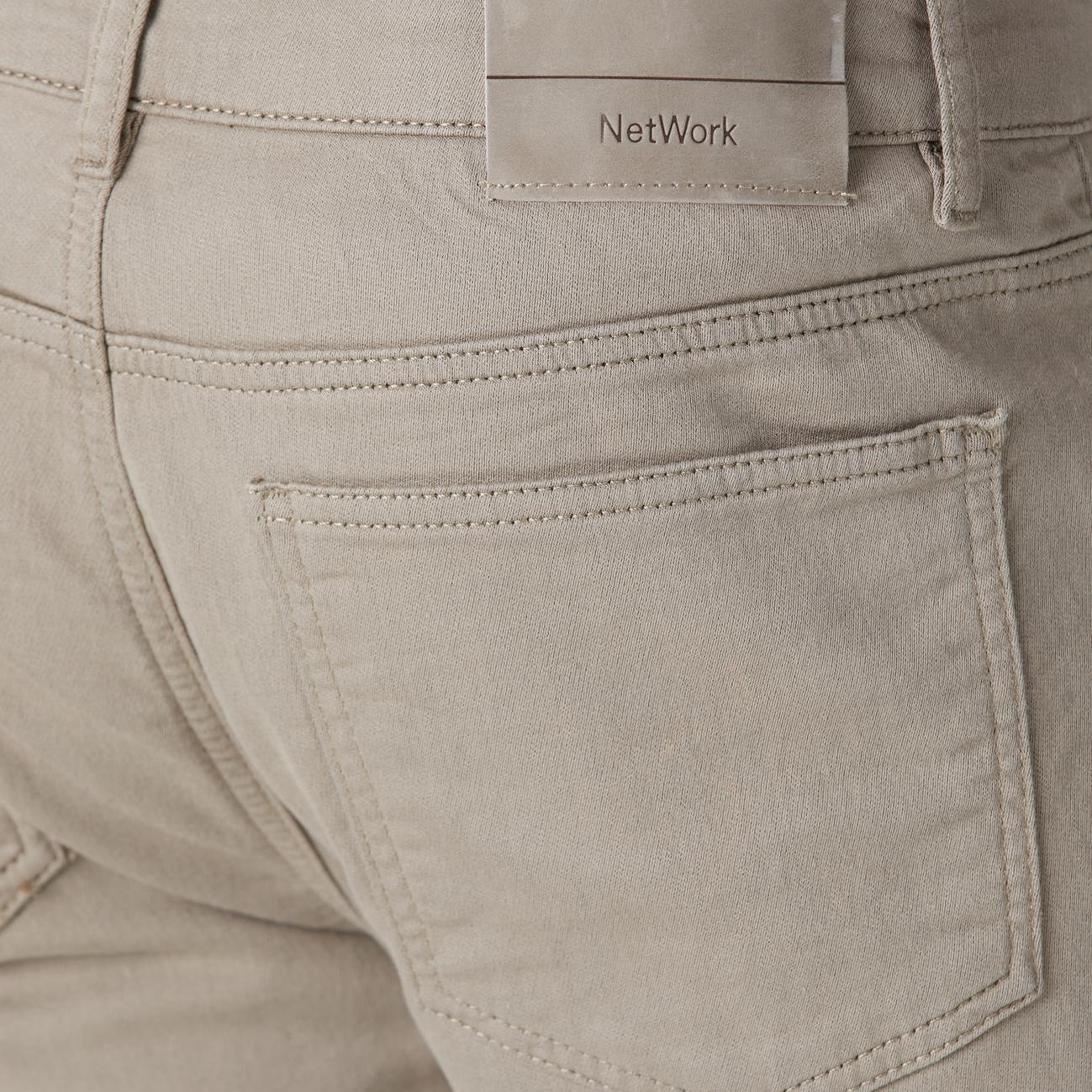 Network Erkek Vizon Casual Pantolon