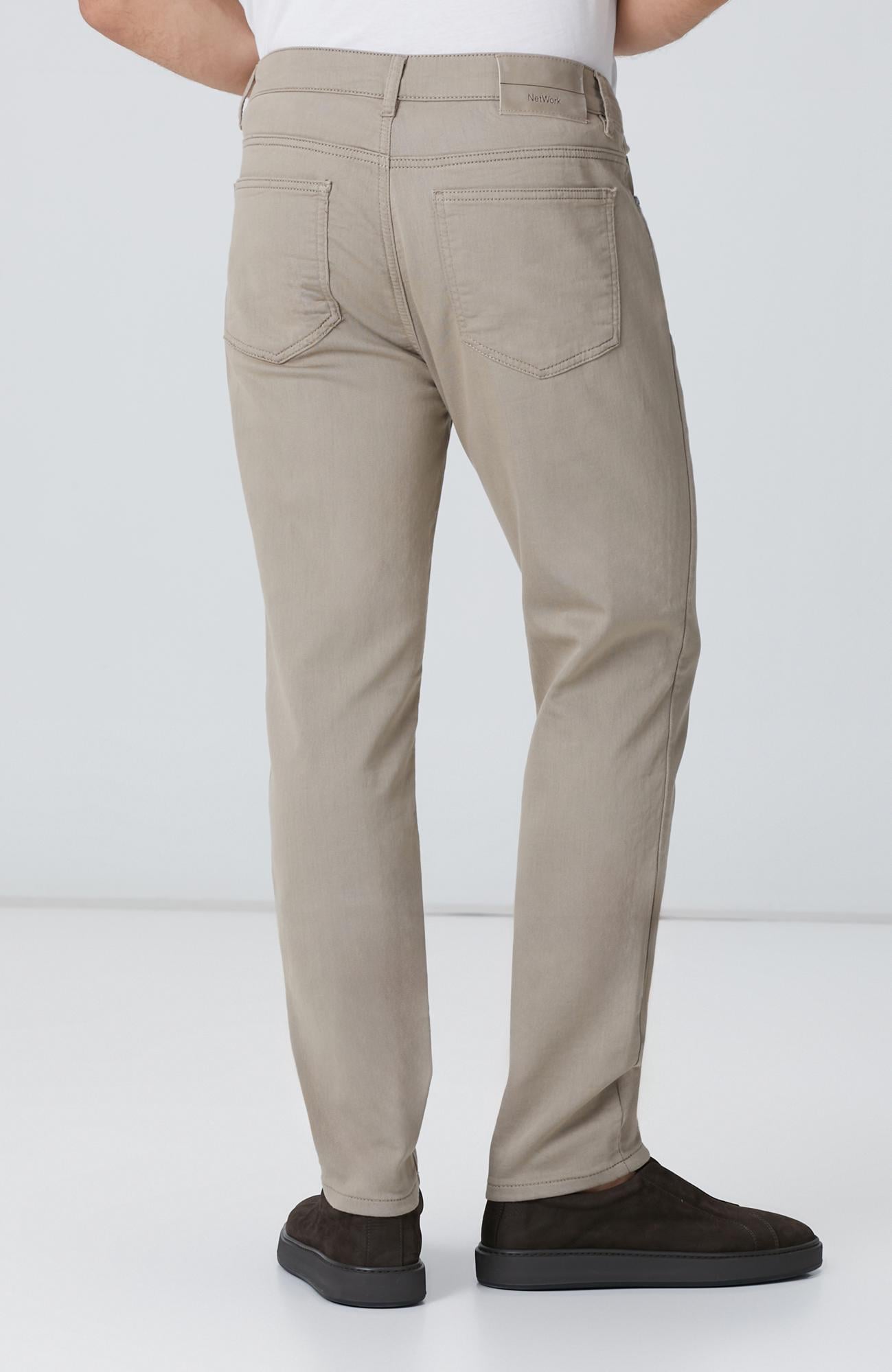 Network Erkek Vizon Casual Pantolon