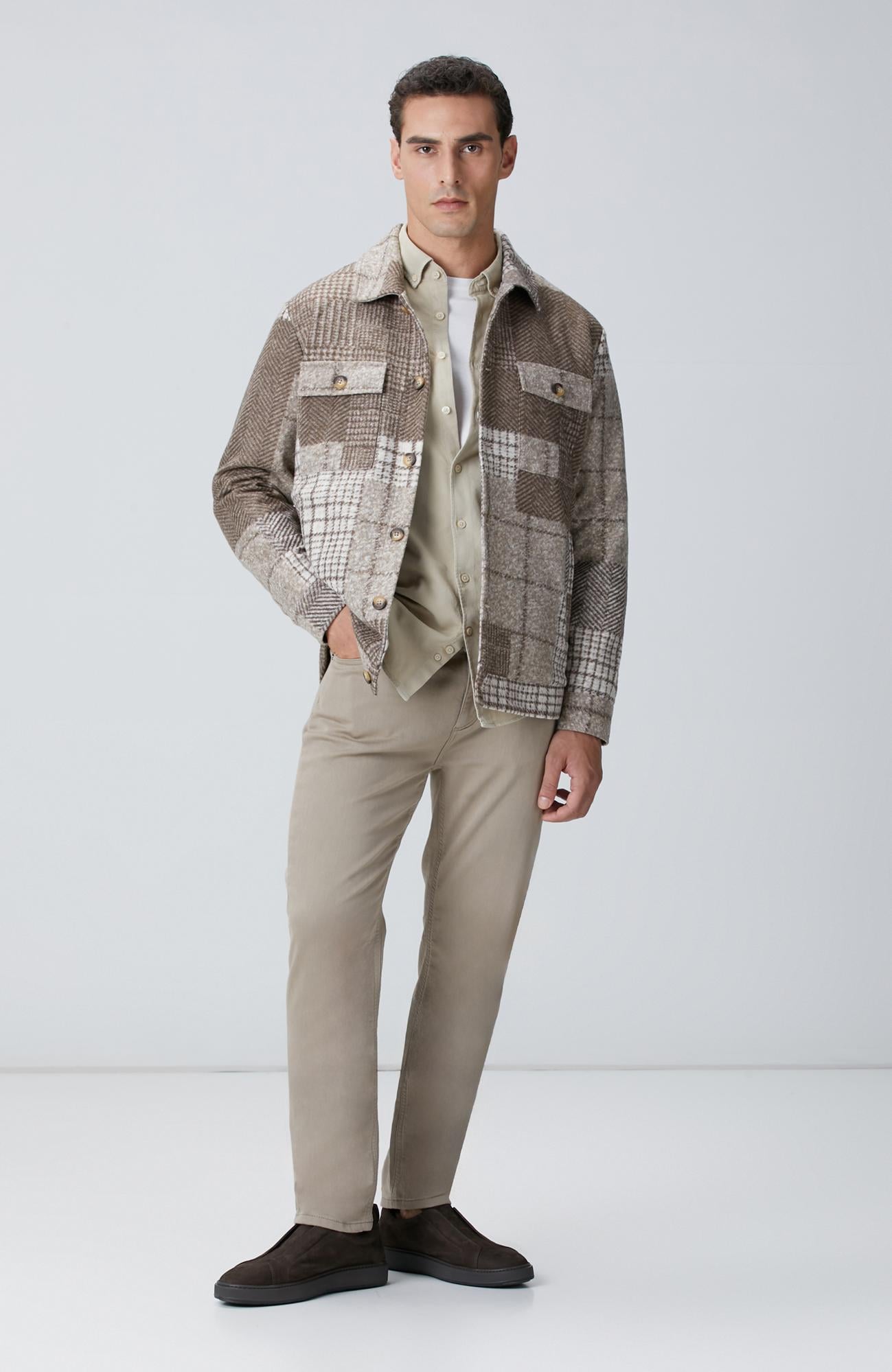 Network Erkek Vizon Casual Pantolon