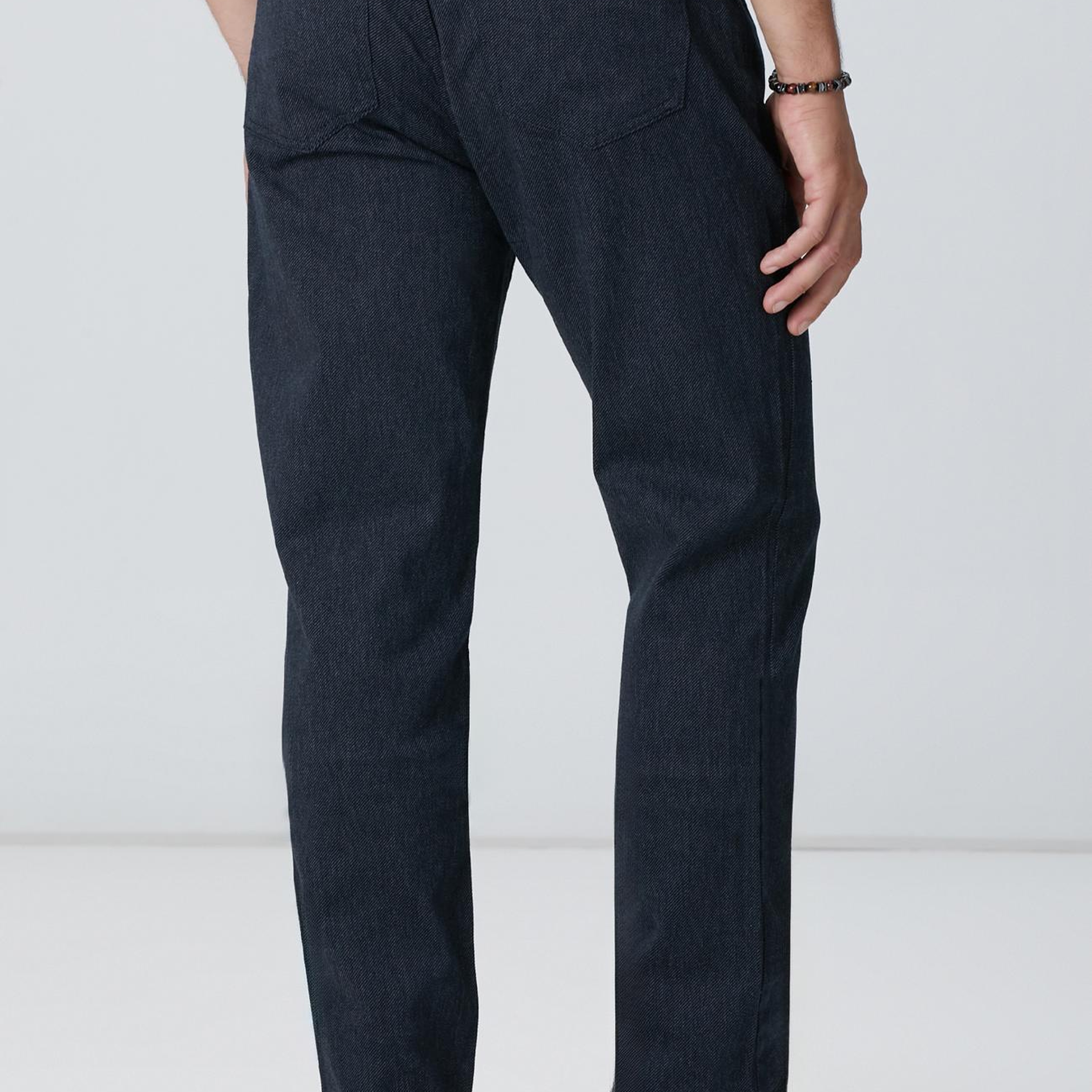 Network Erkek Lacivert Casual Pantolon