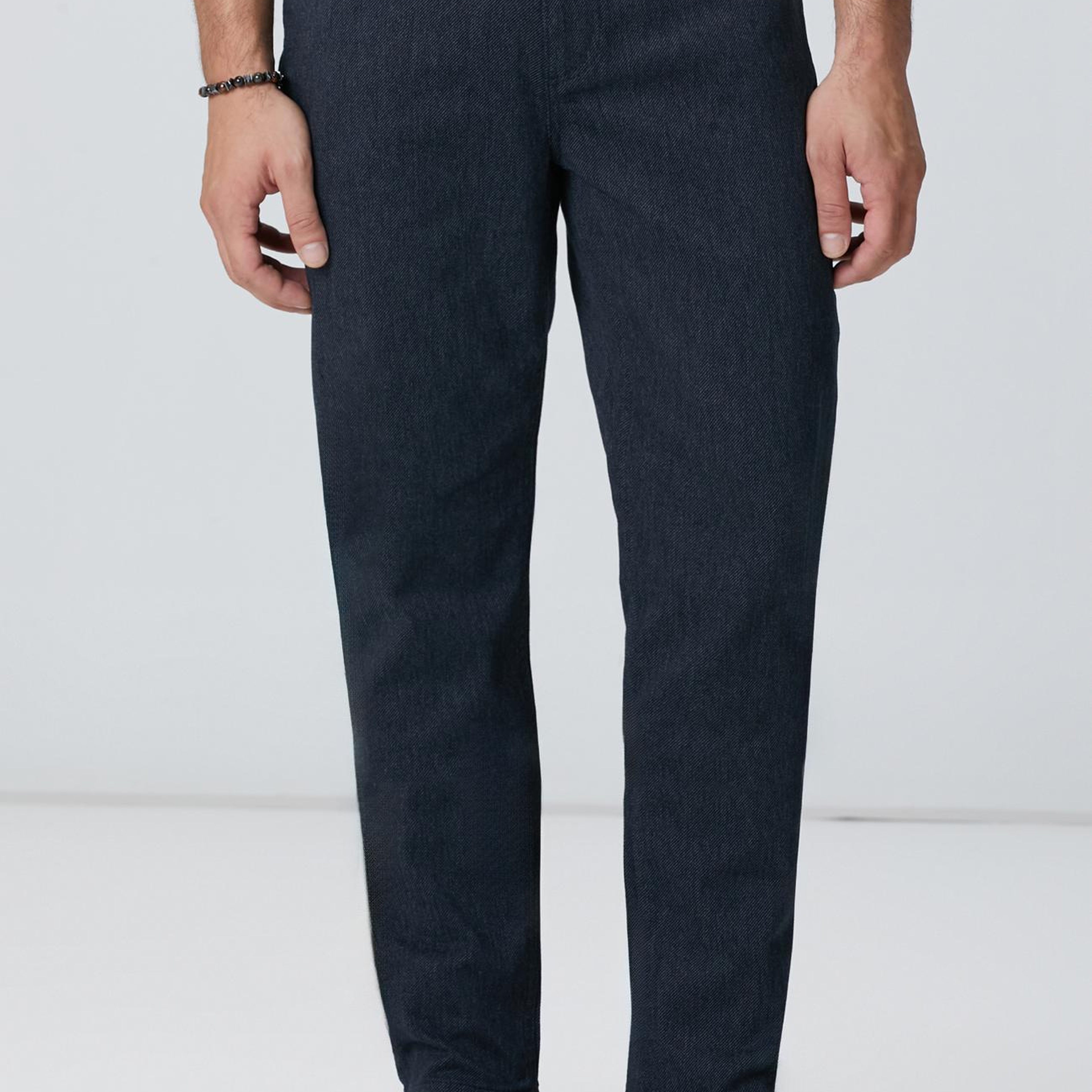 Network Erkek Lacivert Casual Pantolon