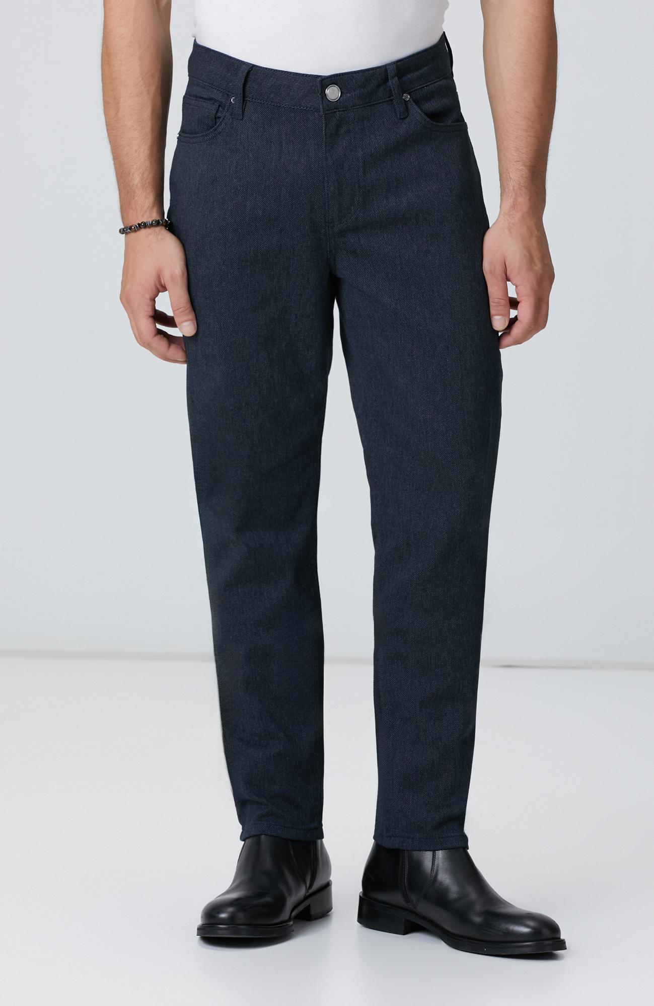 Network Erkek Lacivert Casual Pantolon