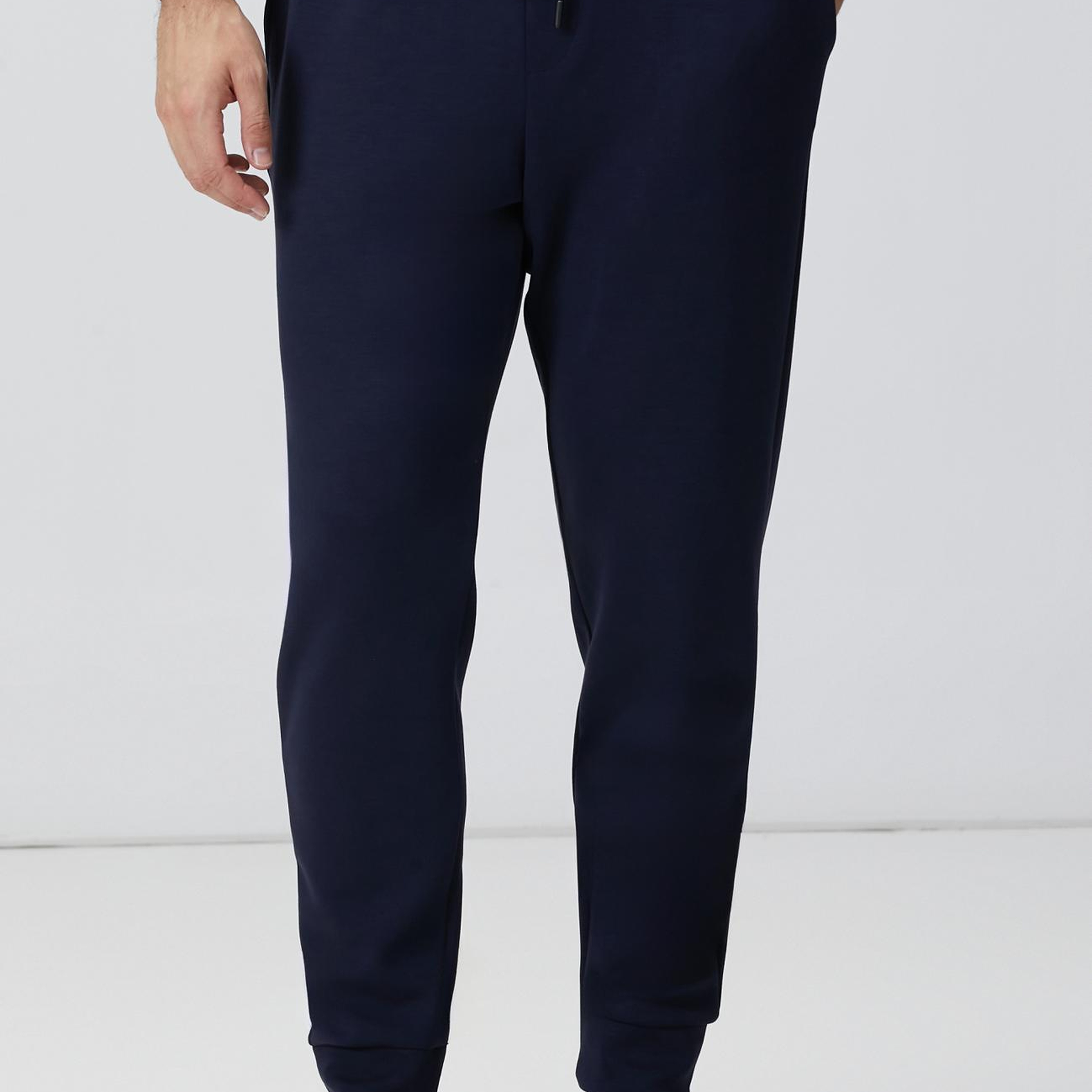 Network Erkek Lacivert Yandan Cepli Basic Eşofman Altı