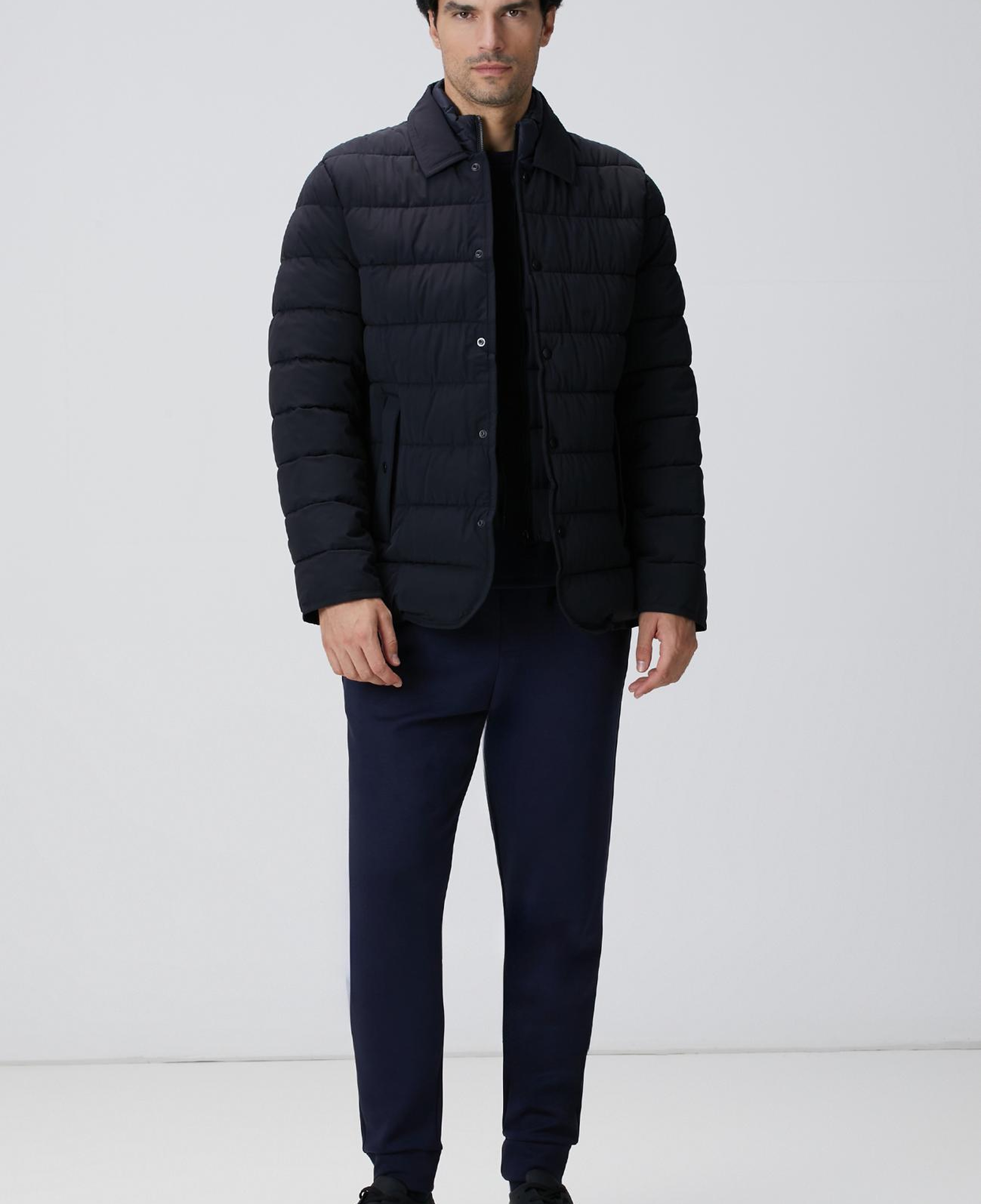 Network Erkek Lacivert Yandan Cepli Basic Eşofman Altı