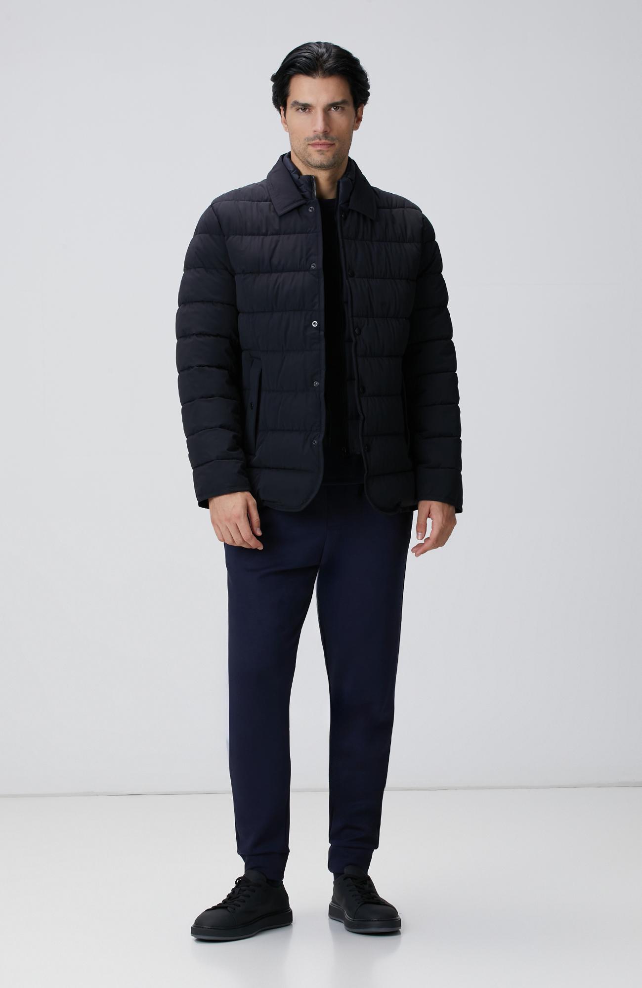 Network Erkek Lacivert Yandan Cepli Basic Eşofman Altı