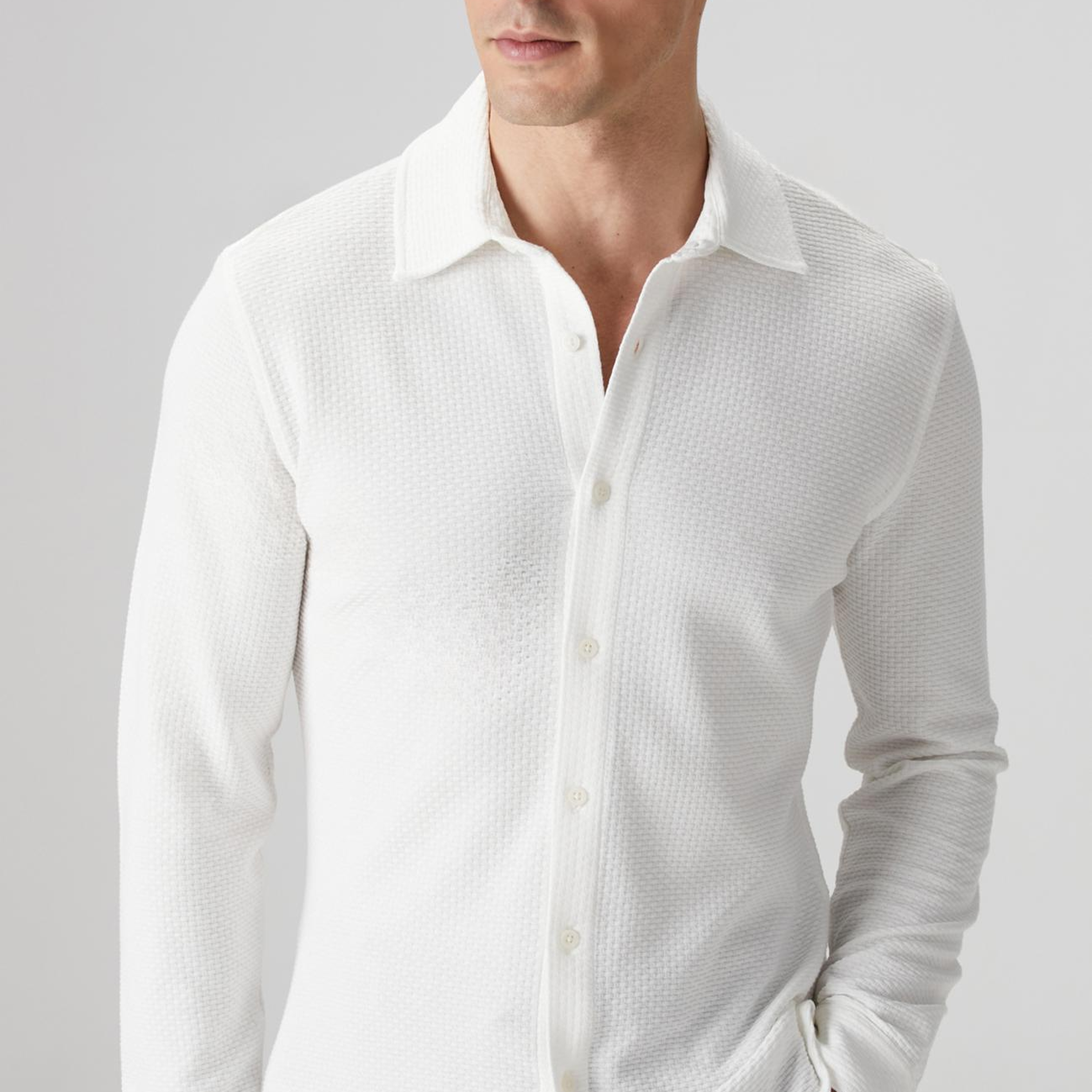 Network Erkek Beyaz Gömlek