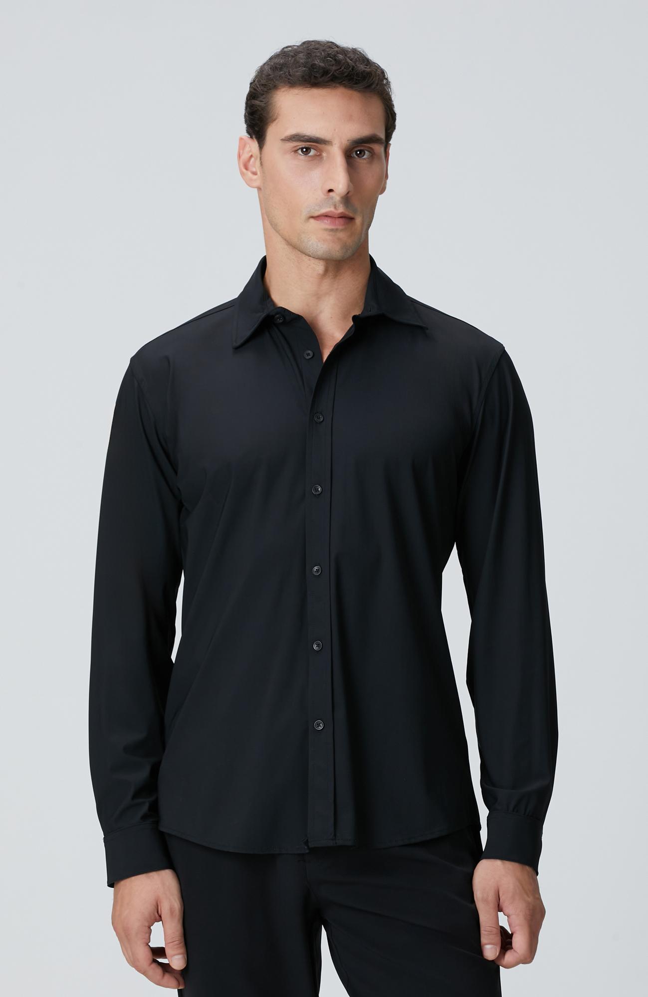 Network Erkek Siyah Gömlek