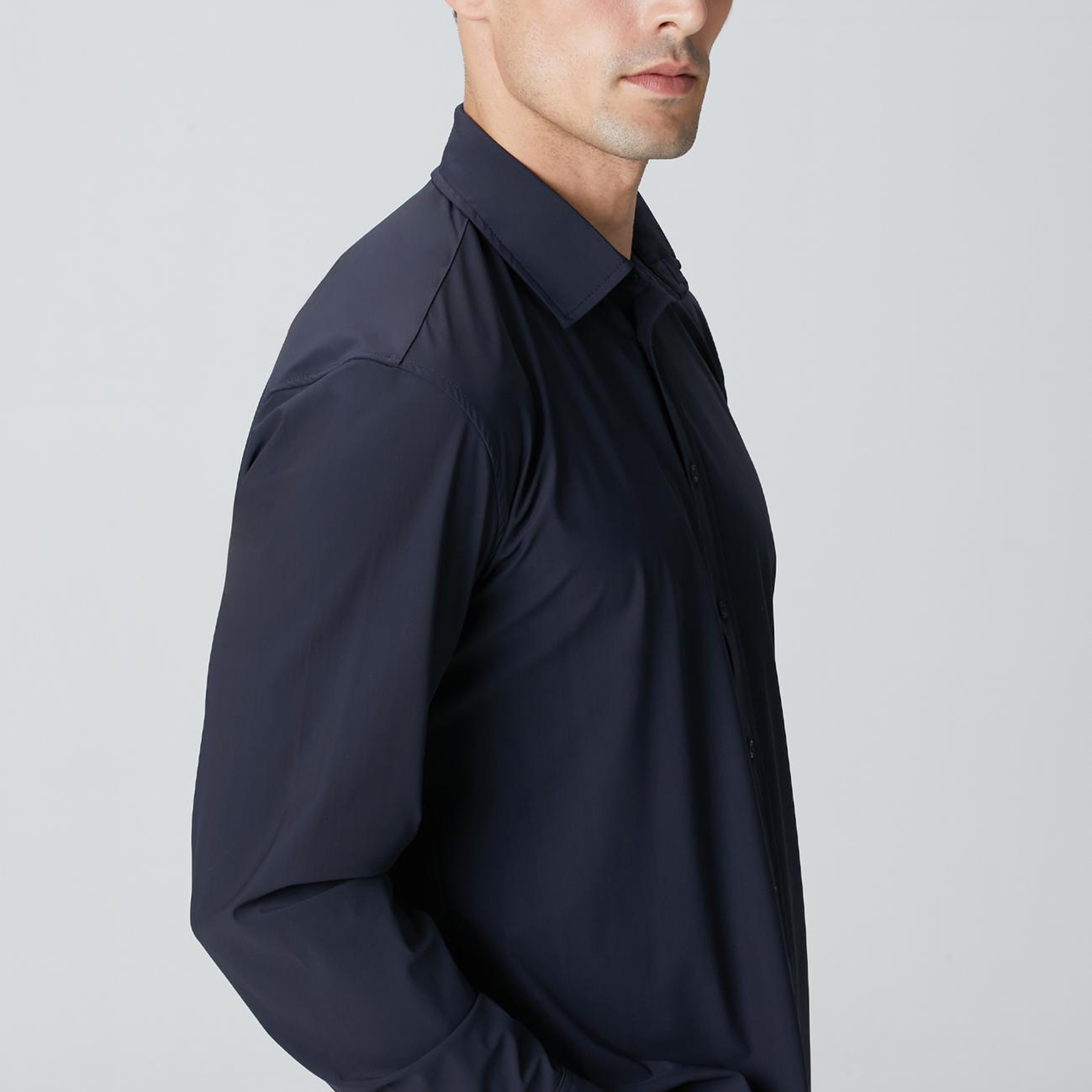 Network Erkek Lacivert Gömlek