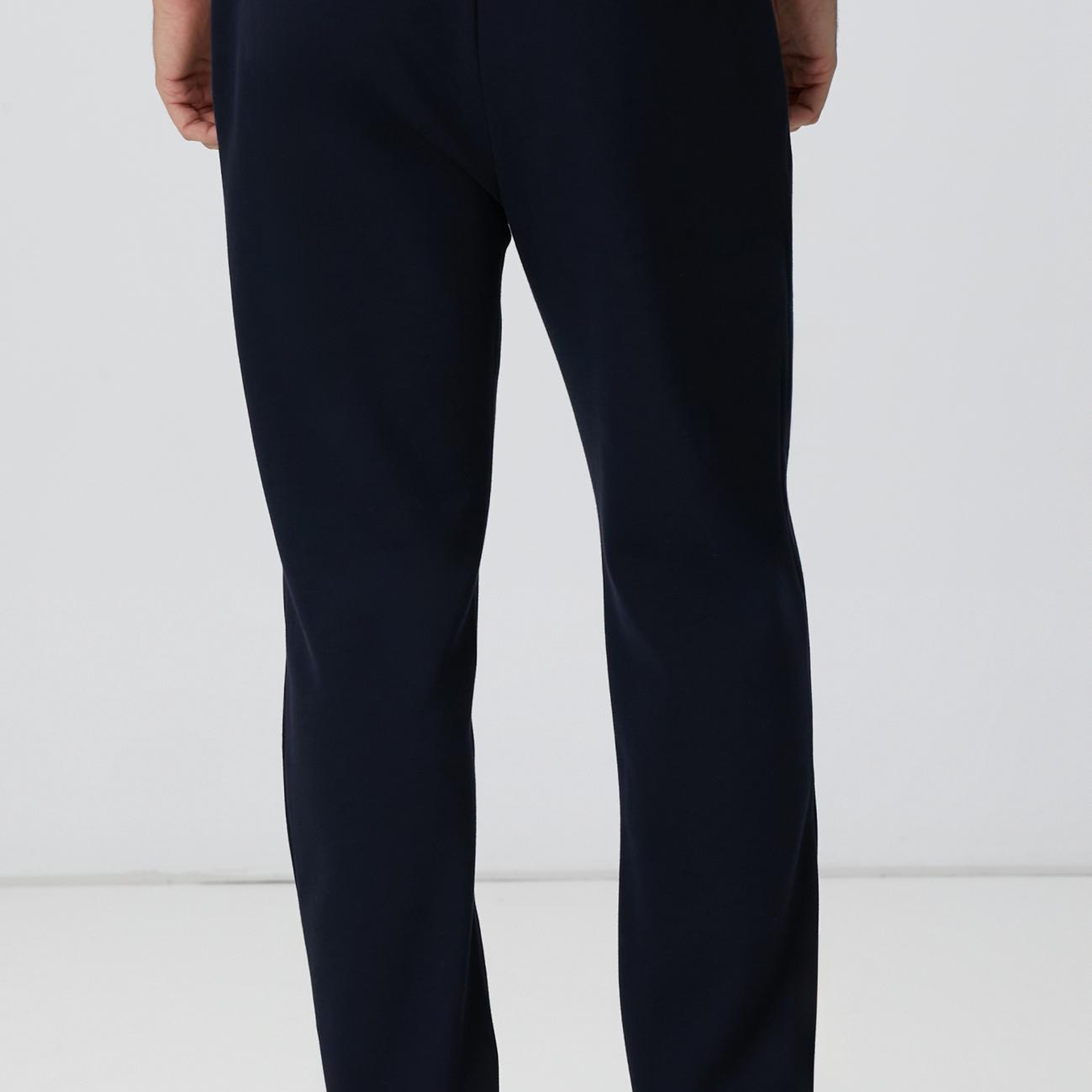 Network Erkek Lacivert Boru Paça Yan Cep Detaylı Eşofman Altı