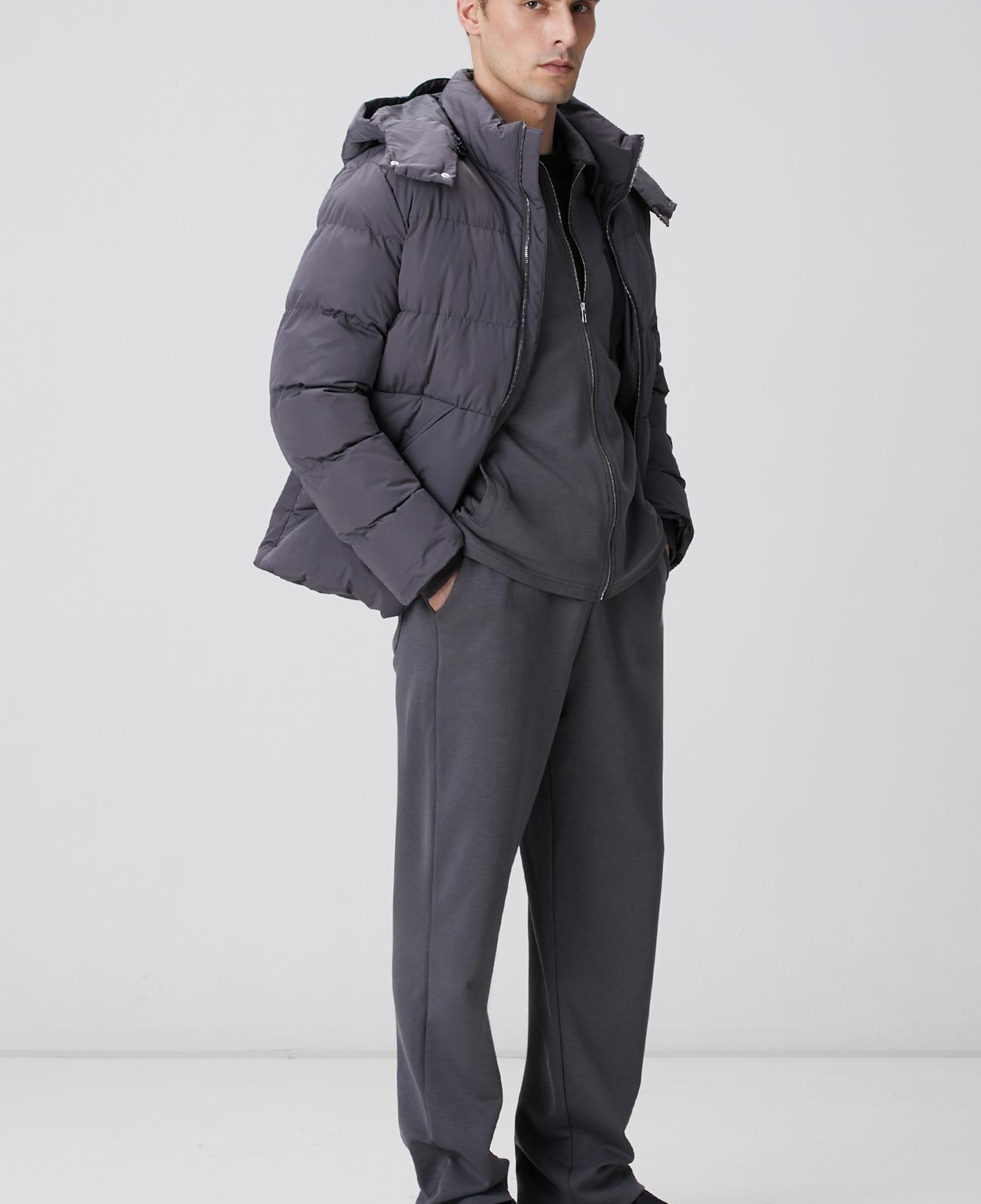 Network Erkek Antrasit Sweatshirt