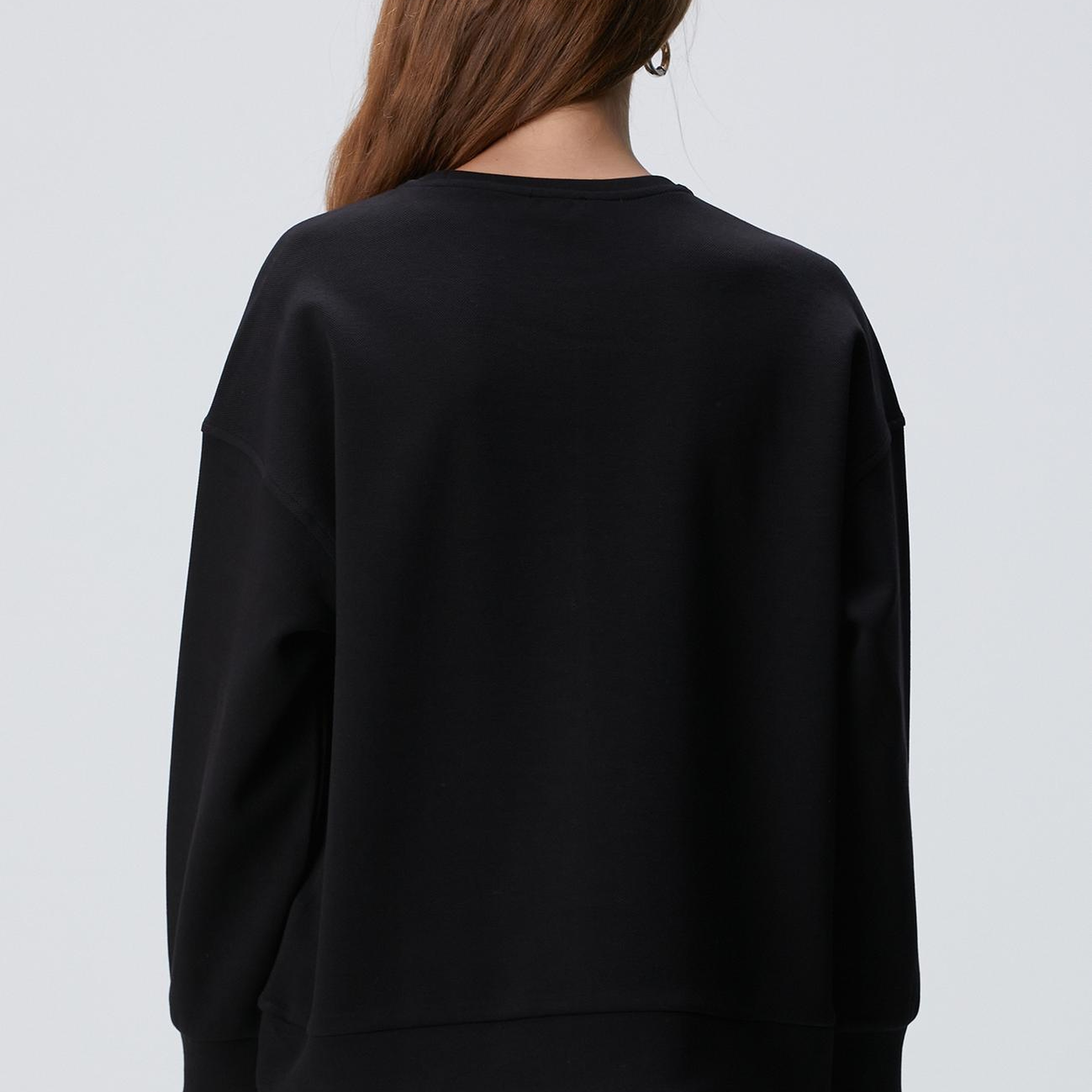 Network Kadın Siyah Sweatshirt