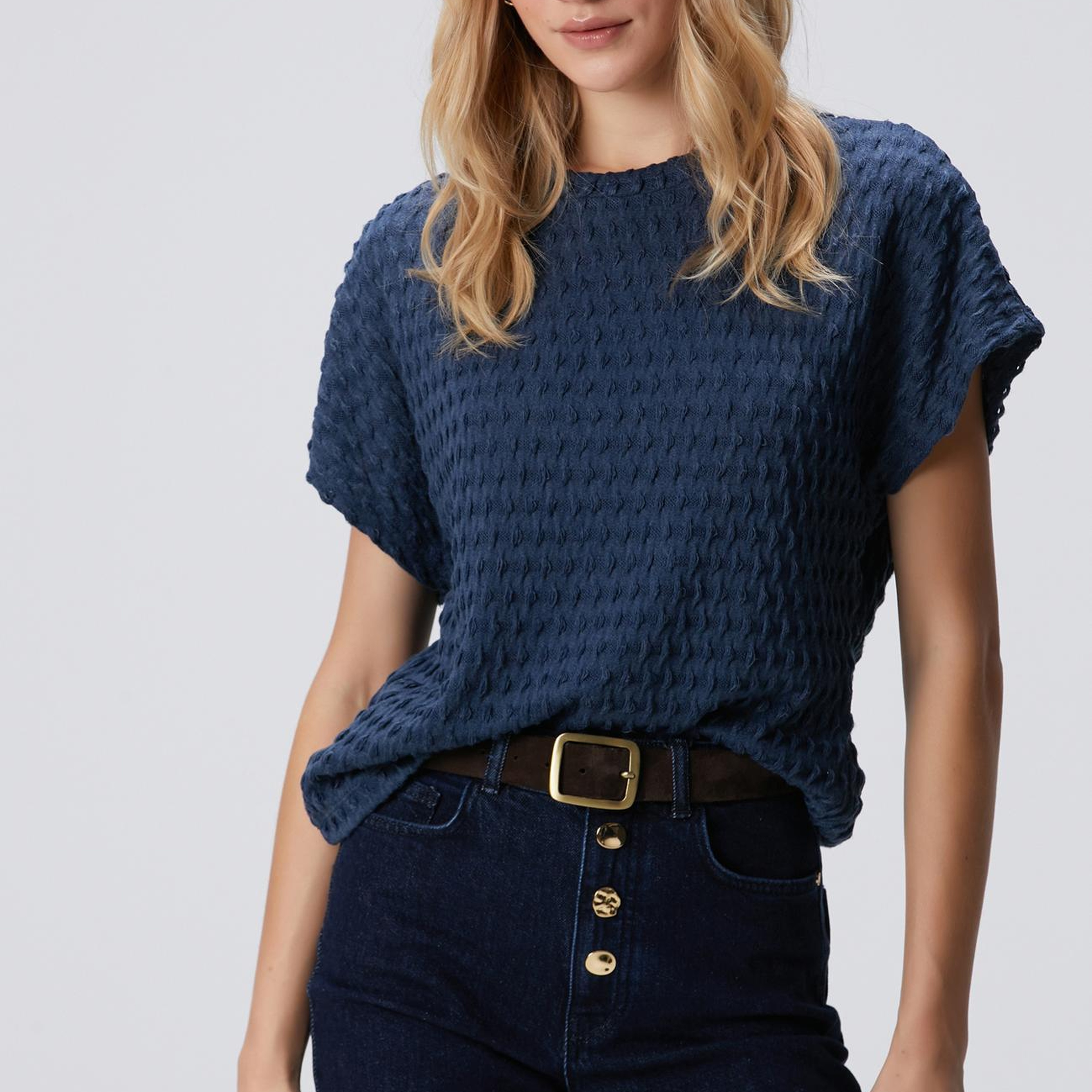 Network Kadın Indigo Bluz