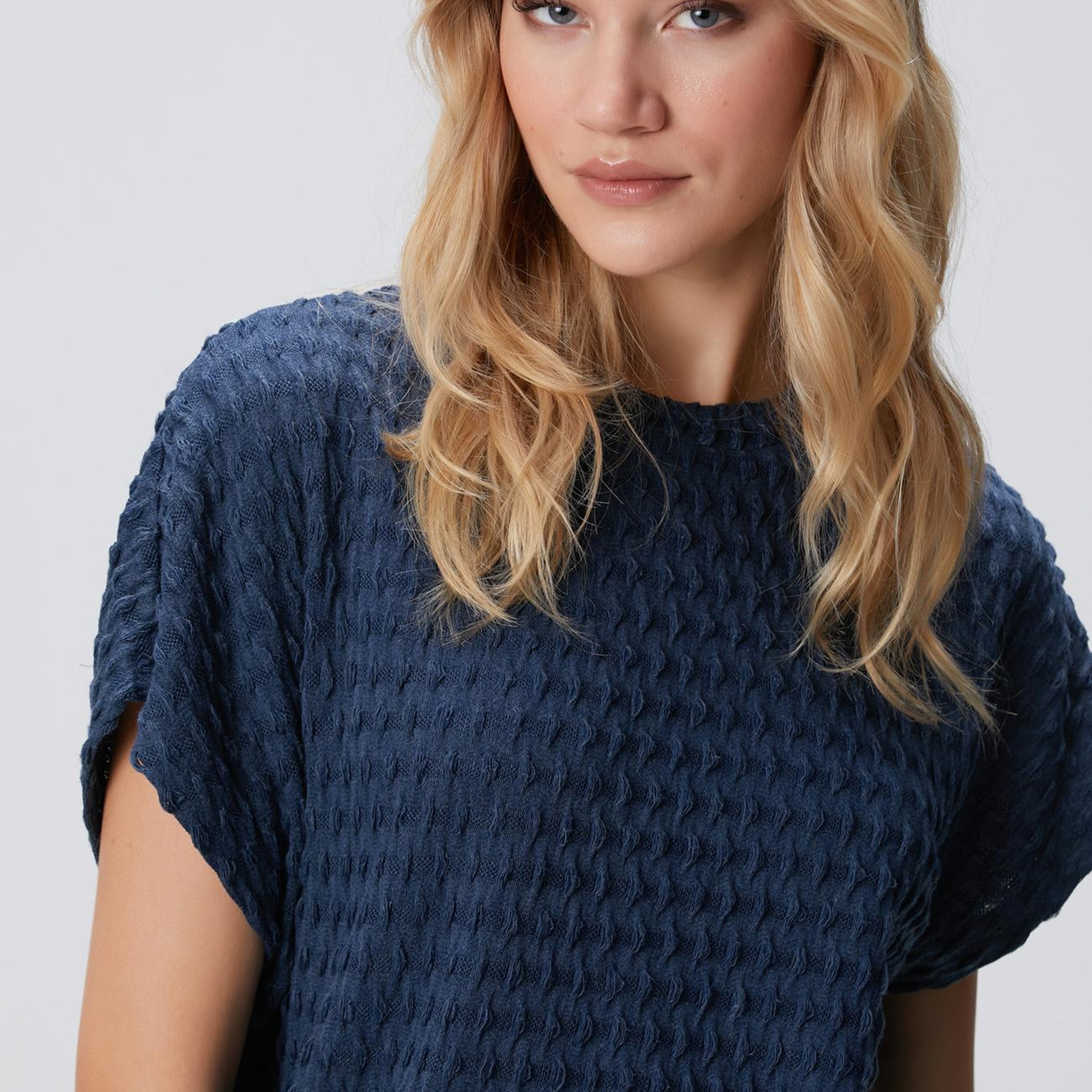 Network Kadın Indigo Bluz