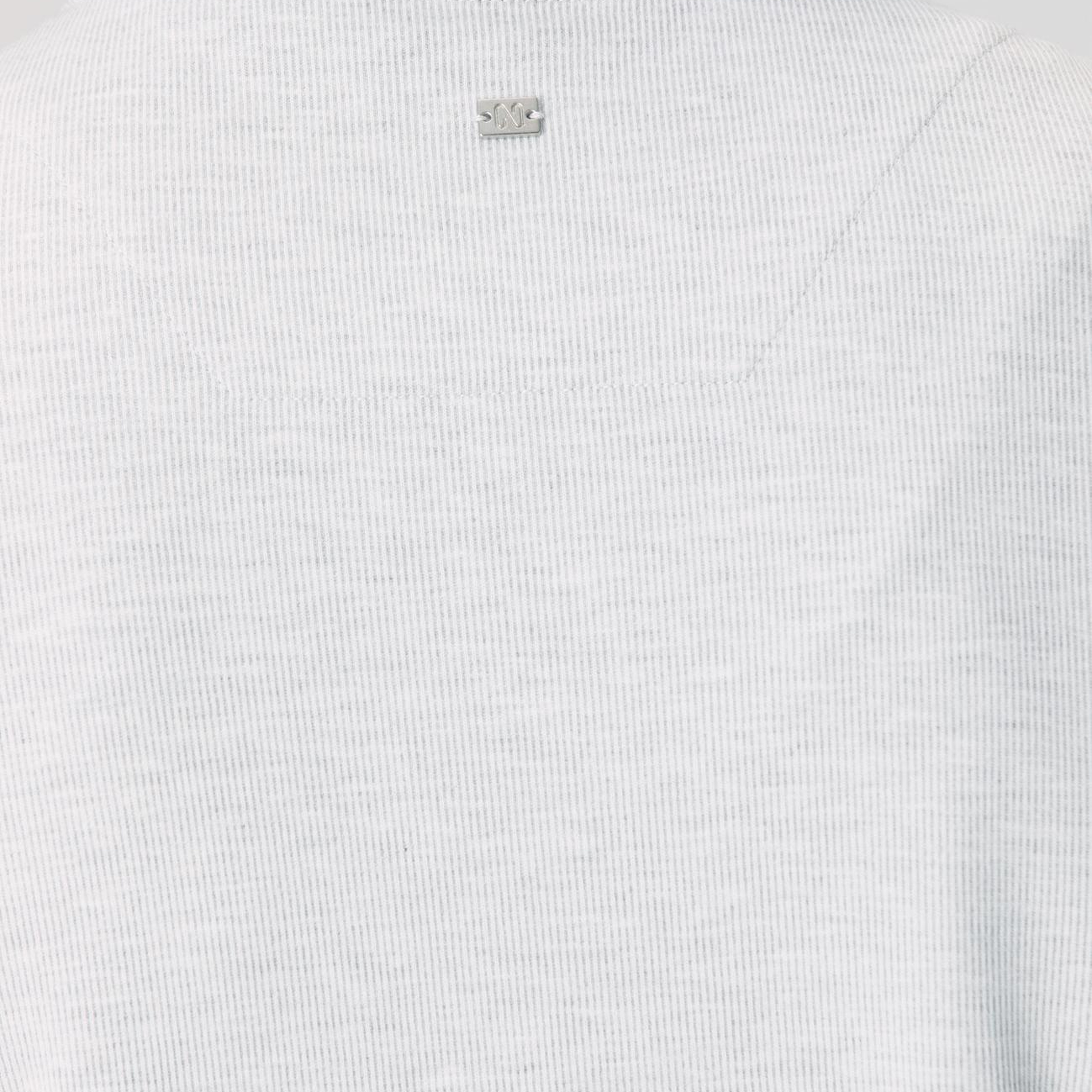 Network Erkek Kırık Beyaz Fermuarlı Yaka Garnili Sweatshirt