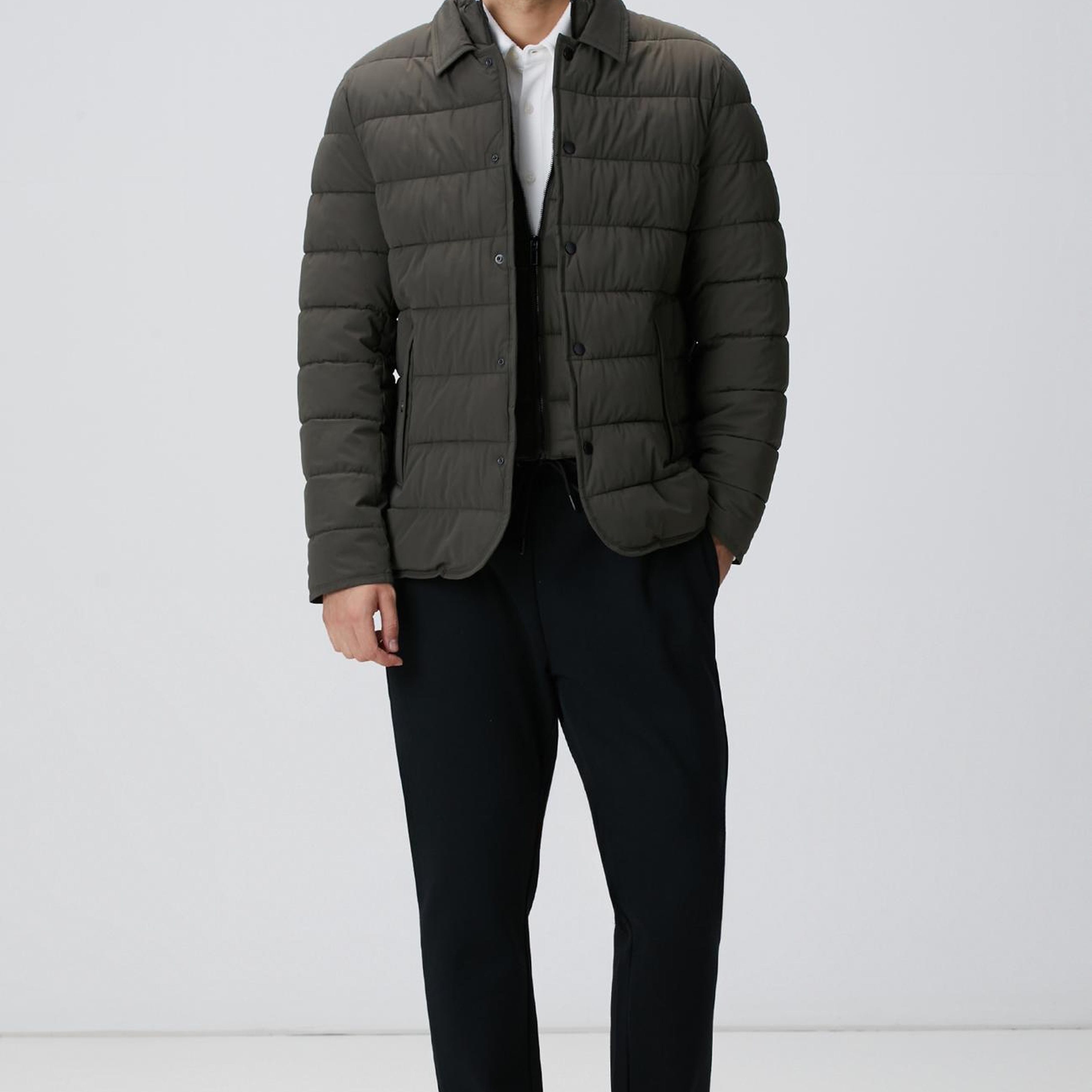 Network Erkek Siyah Boru Paça Yan Cep Detaylı Eşofman Altı