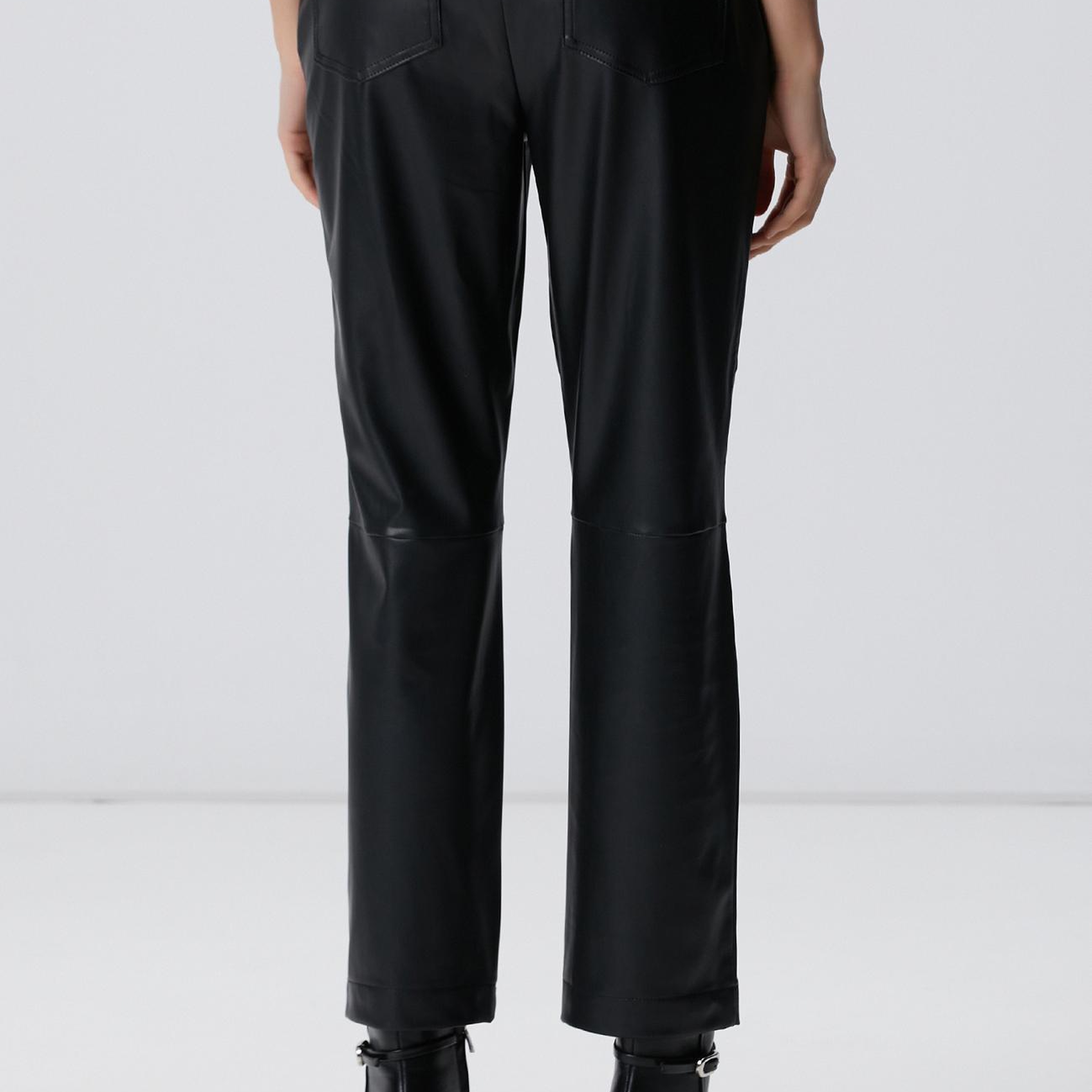 Network Kadın Siyah Pantolon