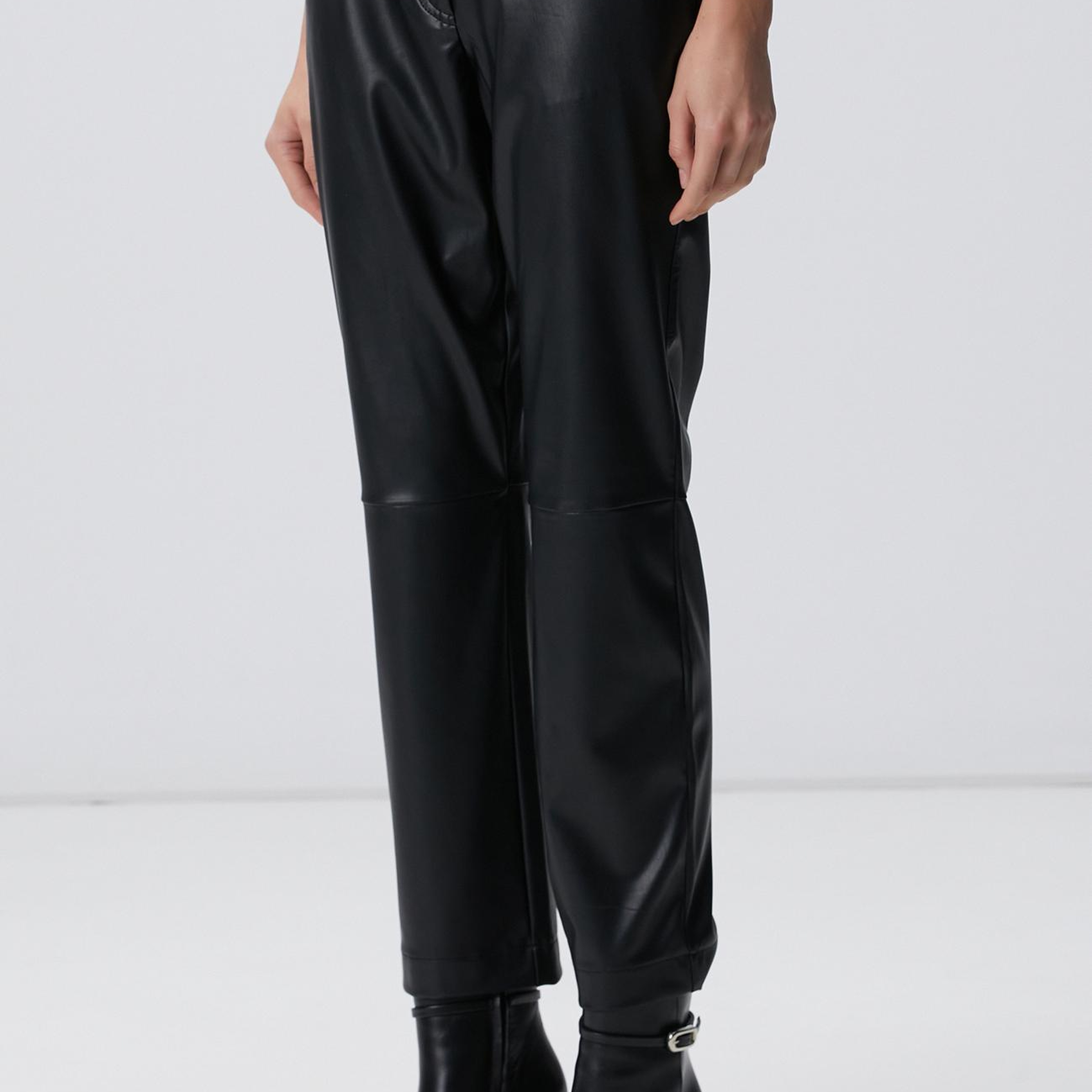 Network Kadın Siyah Pantolon