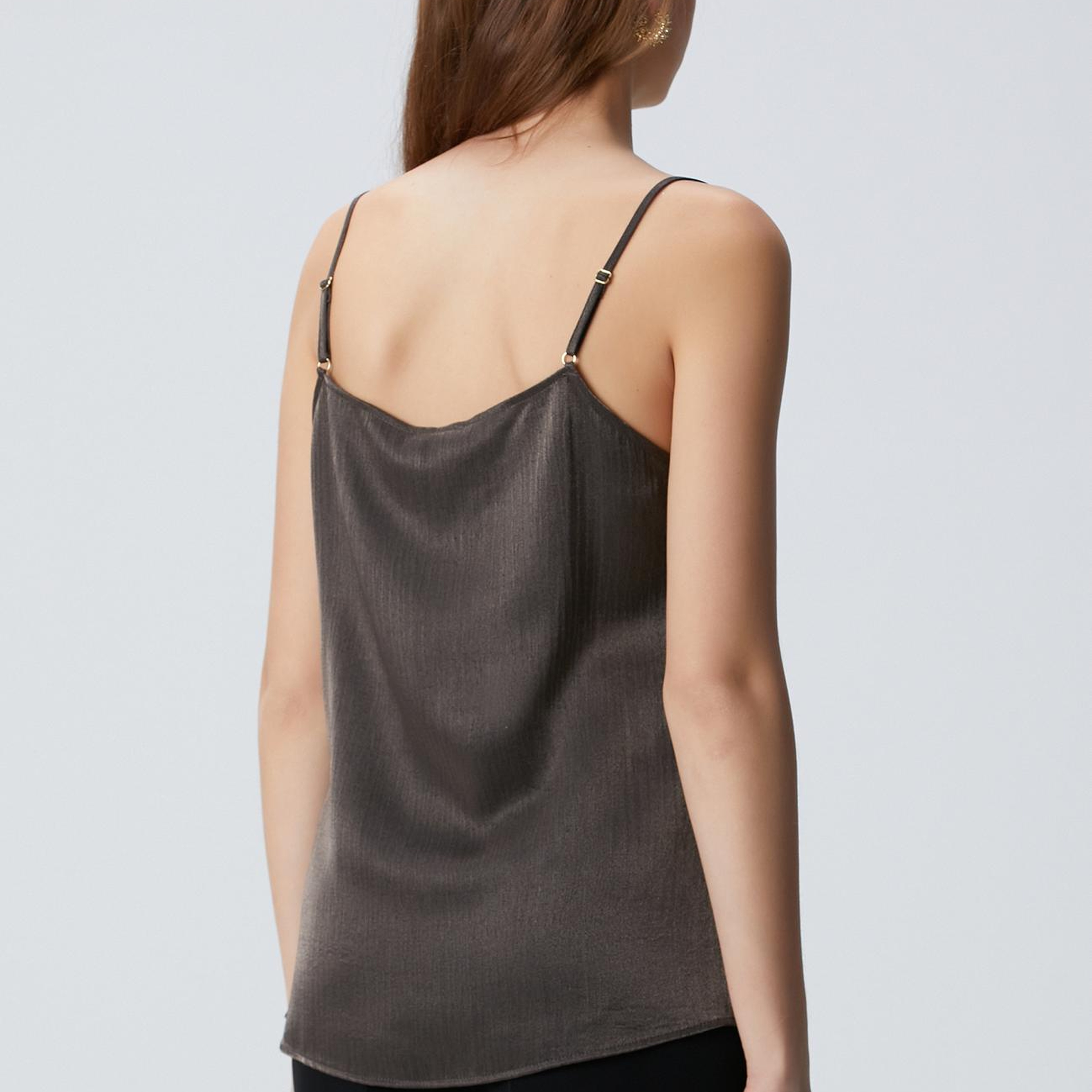 Network Kadın Haki Varaklı Bluz