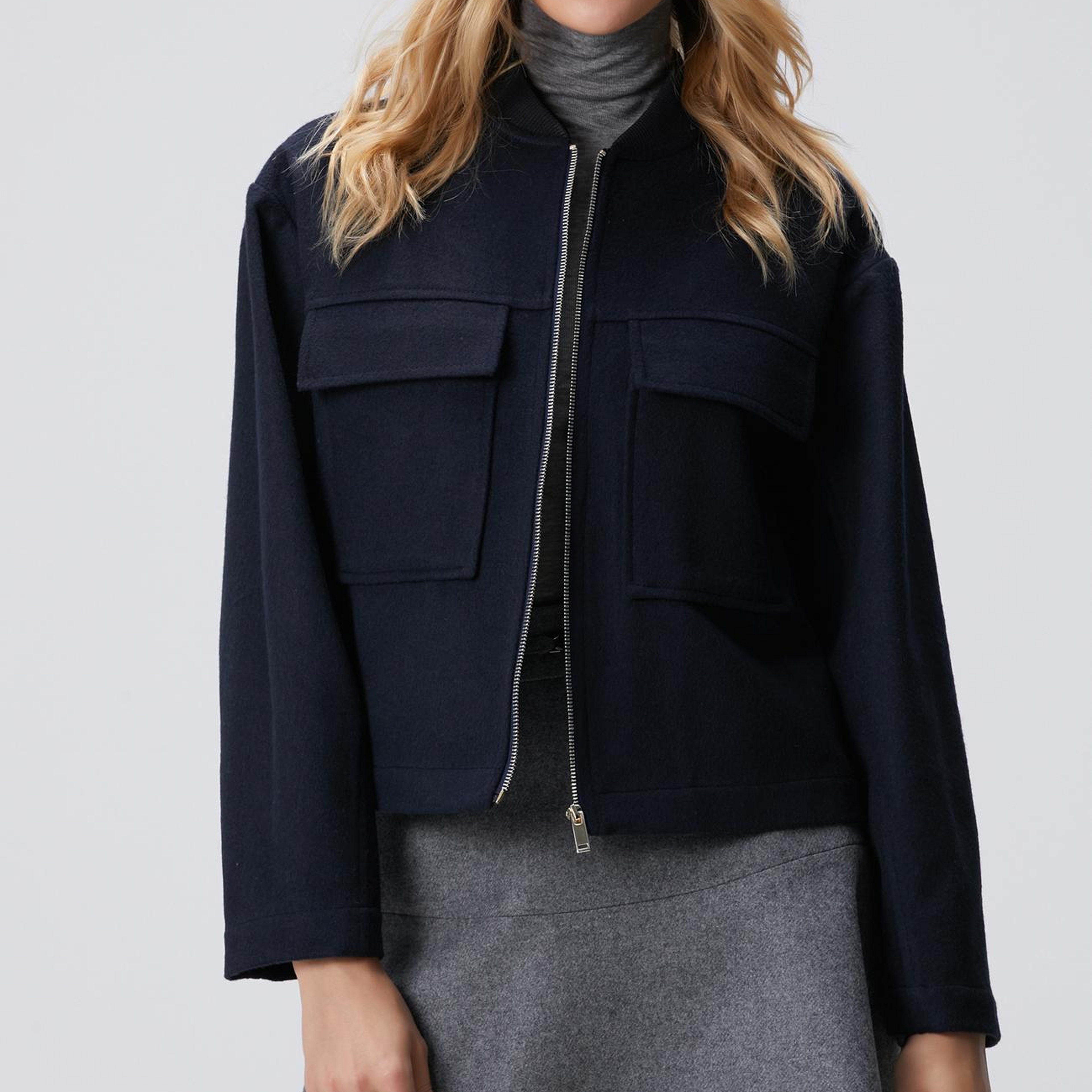 Network Kadın Lacivert Mont