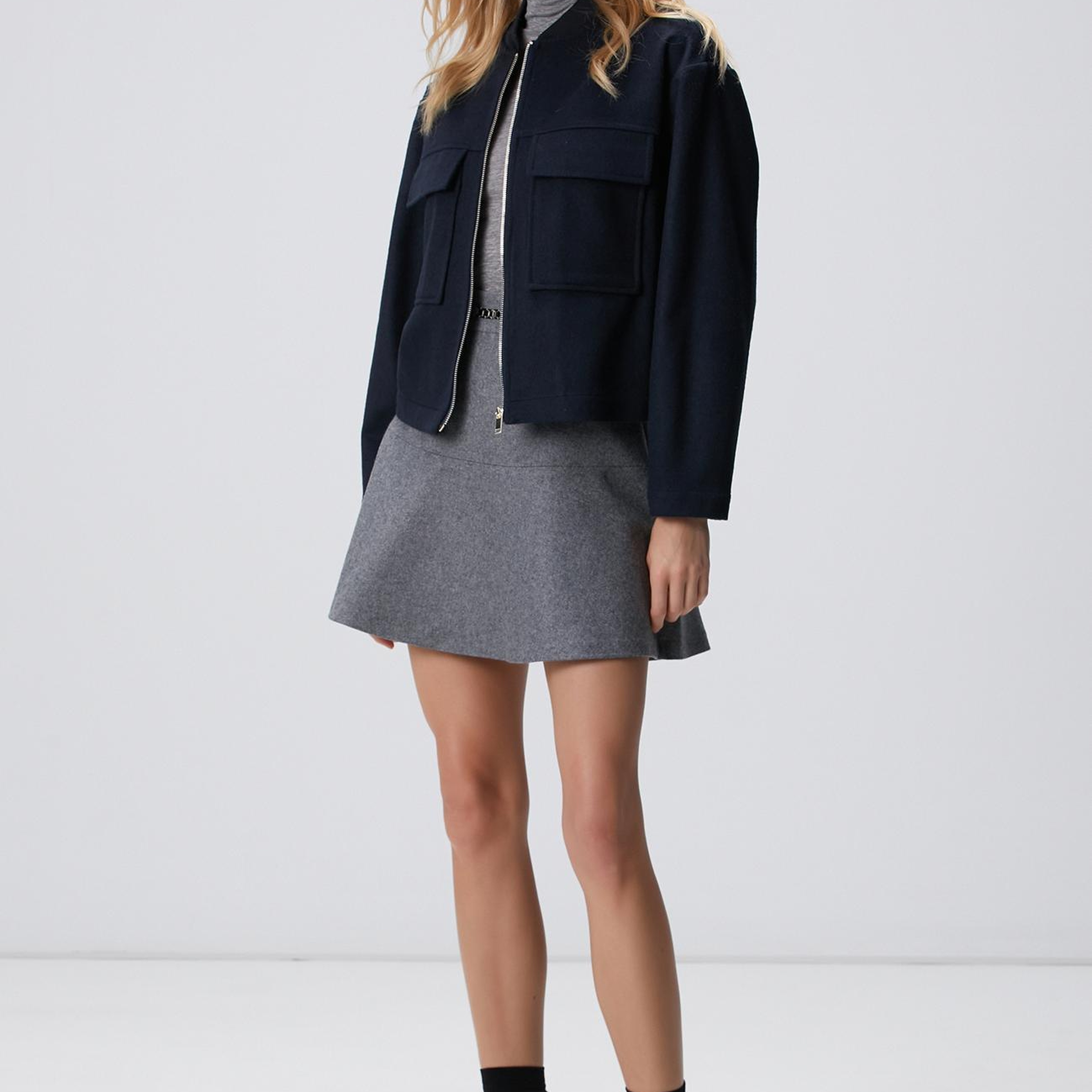 Network Kadın Lacivert Mont