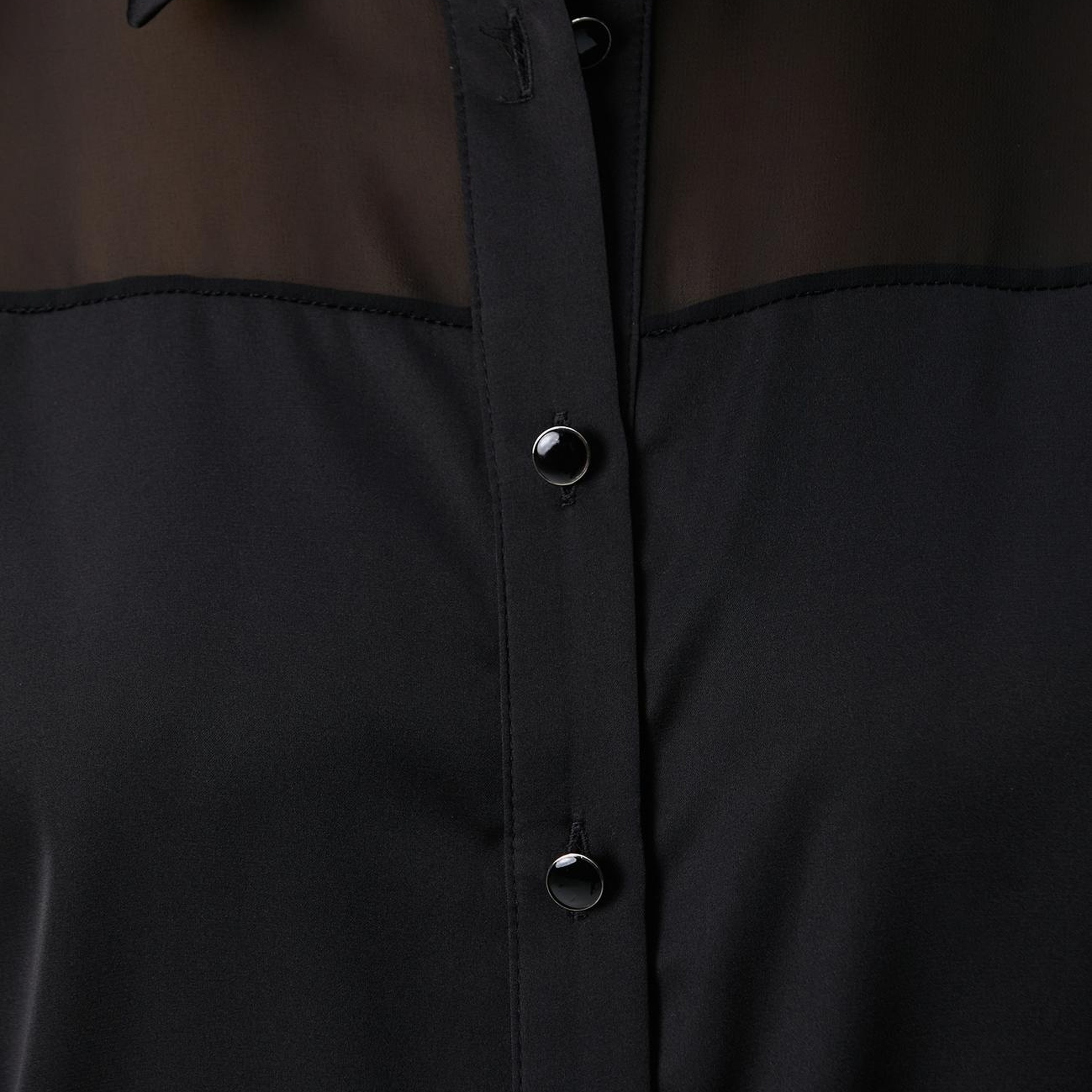 Network Kadın Siyah Gömlek