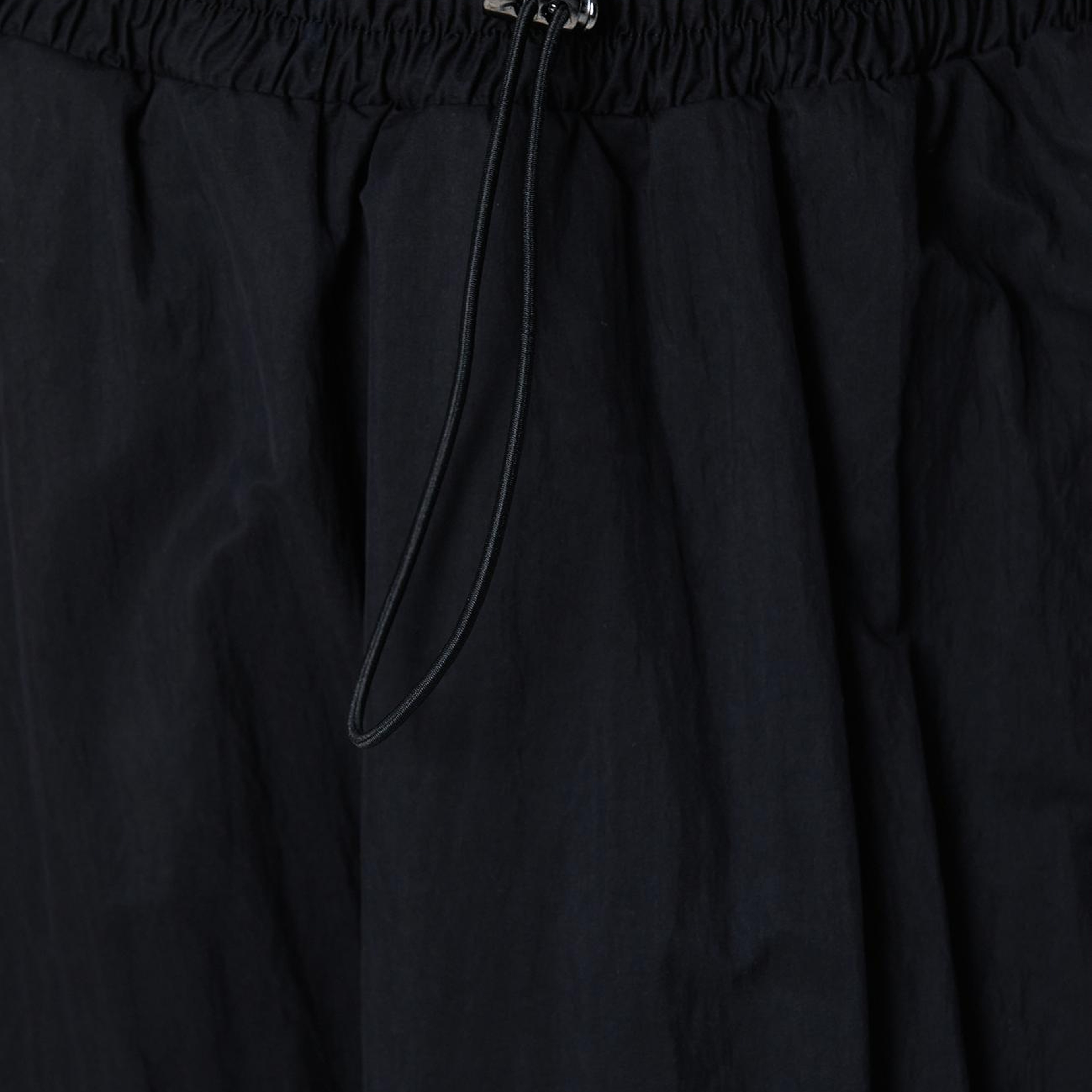 Network Kadın Siyah Beli Büzgülü Lastikli Diz Altı Etek