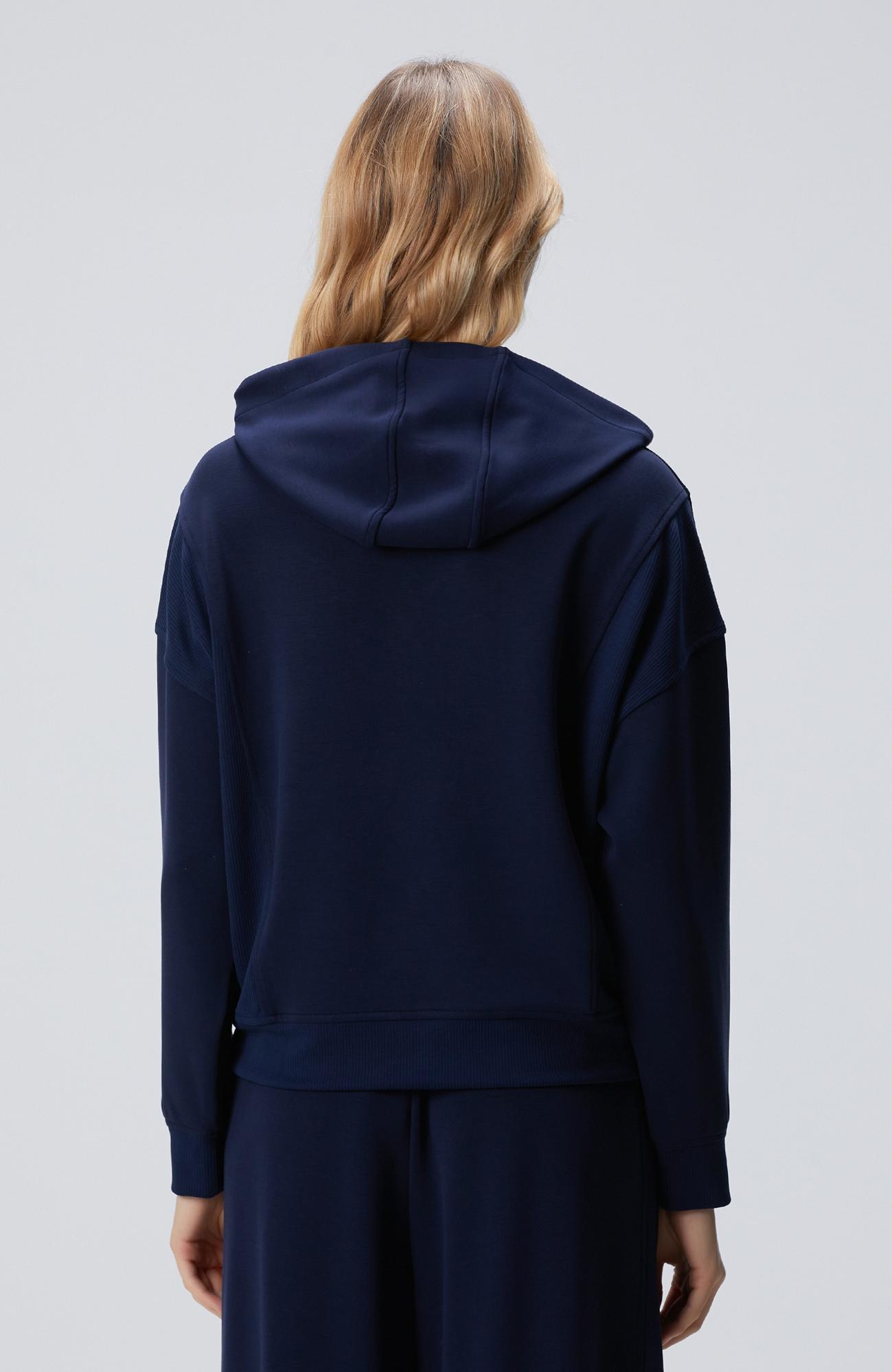 Network Kadın Lacivert Kapüşonlu Sweatshirt