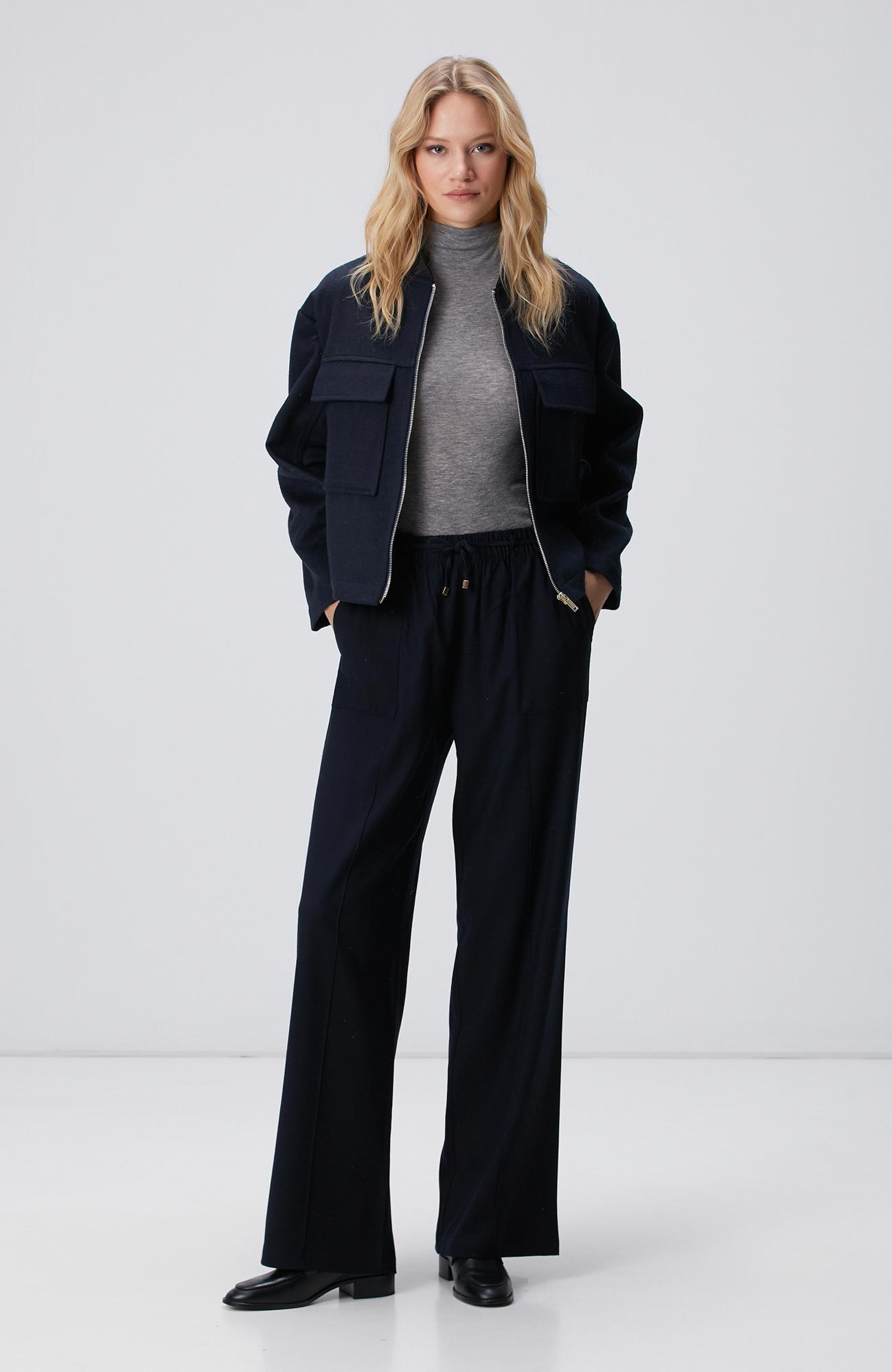 Network Kadın Lacivert Pantolon